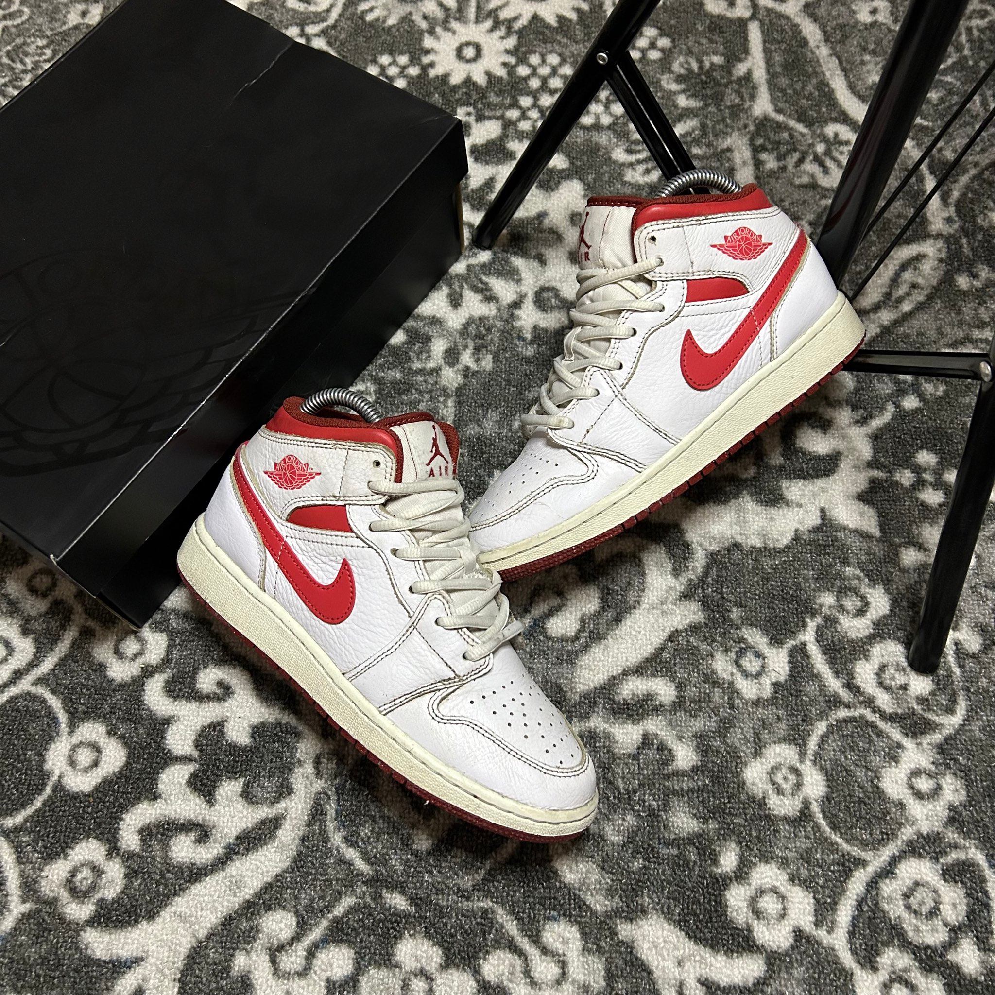 Nike x Air Jordan Air Jordan 1 Mid Dune Red, миниатюра 1