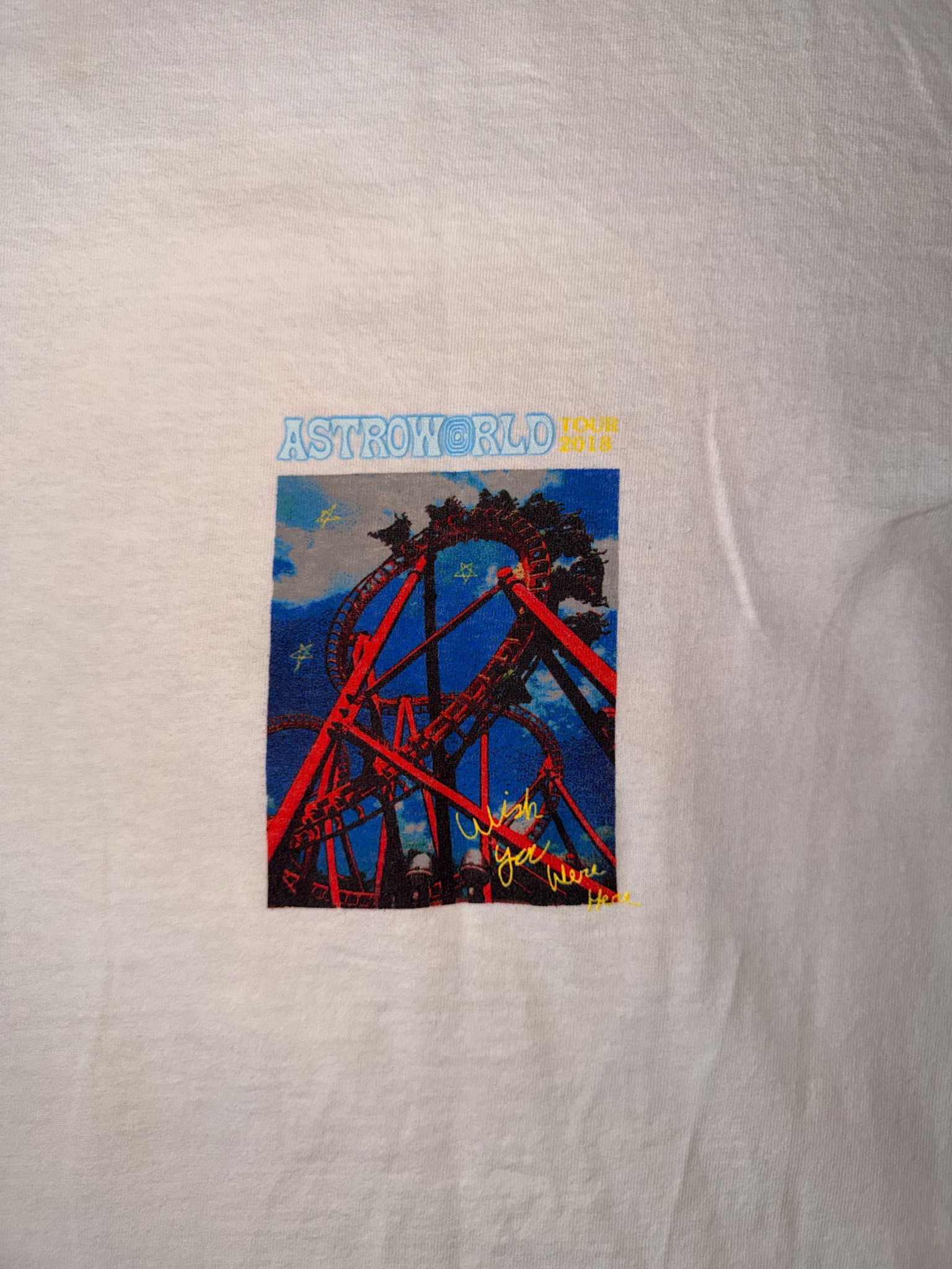 Travis Scott Astroworld Tour Tee, миниатюра 4