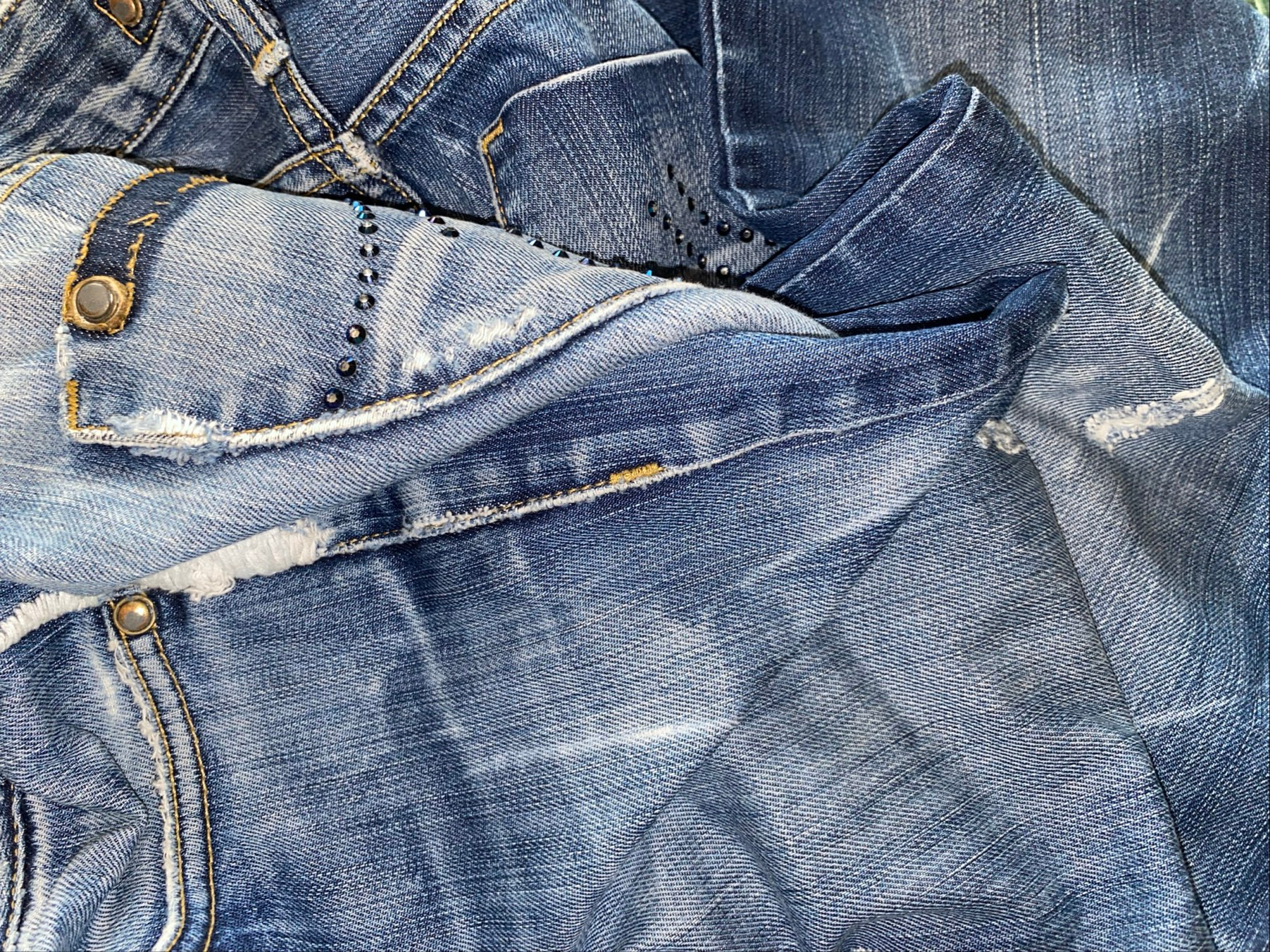 Fornarina Bootcut Svarowski Aurora Borealis, миниатюра 8