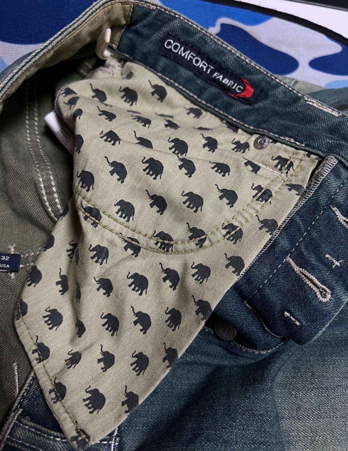 Giorgio Armani Dirty Wash Jeans, миниатюра 9