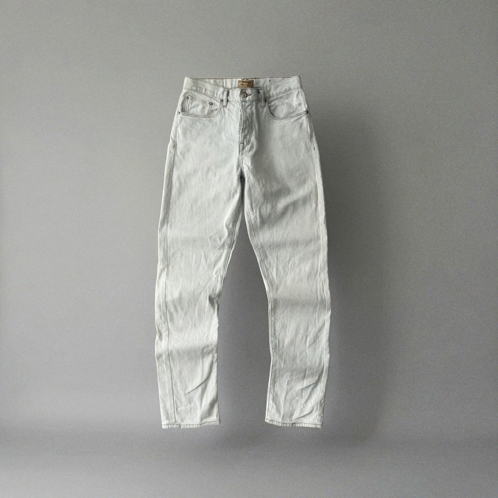 Burberry Light Blue Faded Jeans, миниатюра 1