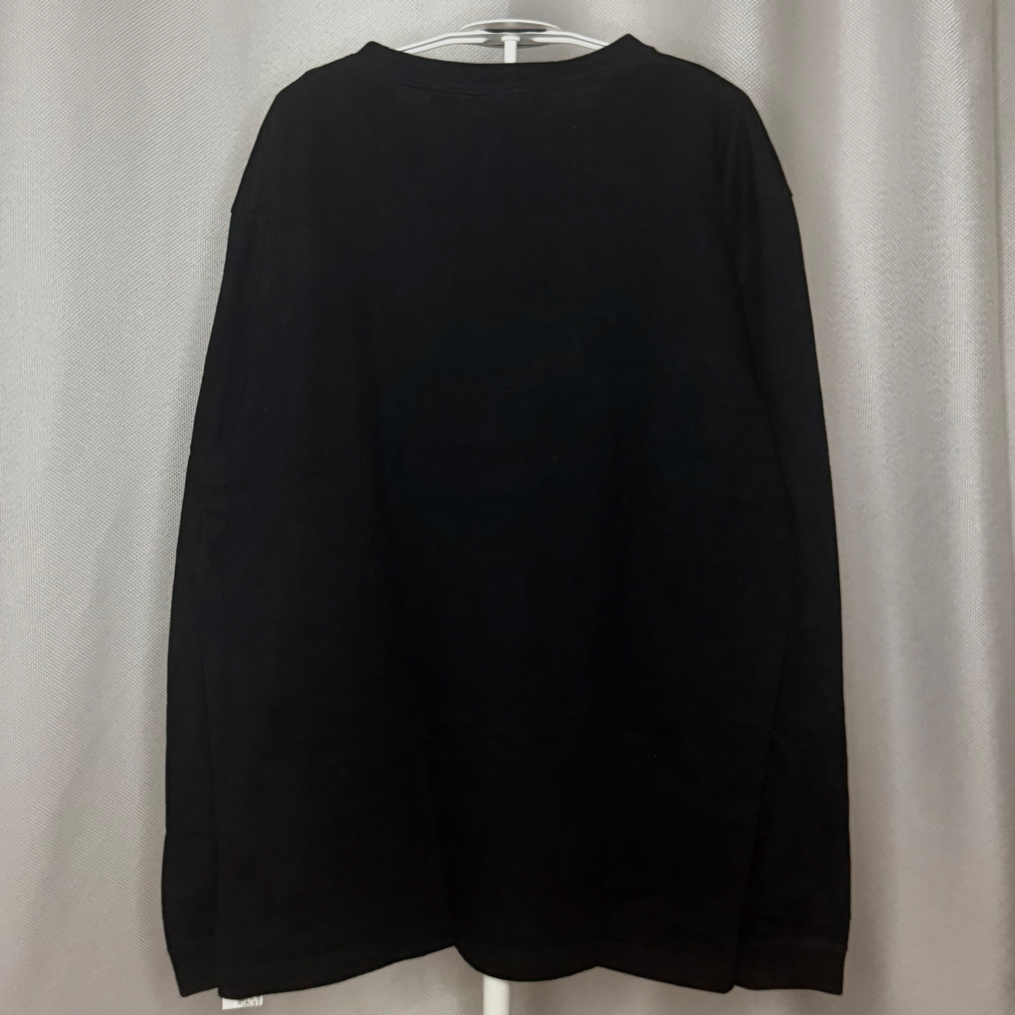 Yohji Yamamoto Ground Y Лонгслив черный, миниатюра 2