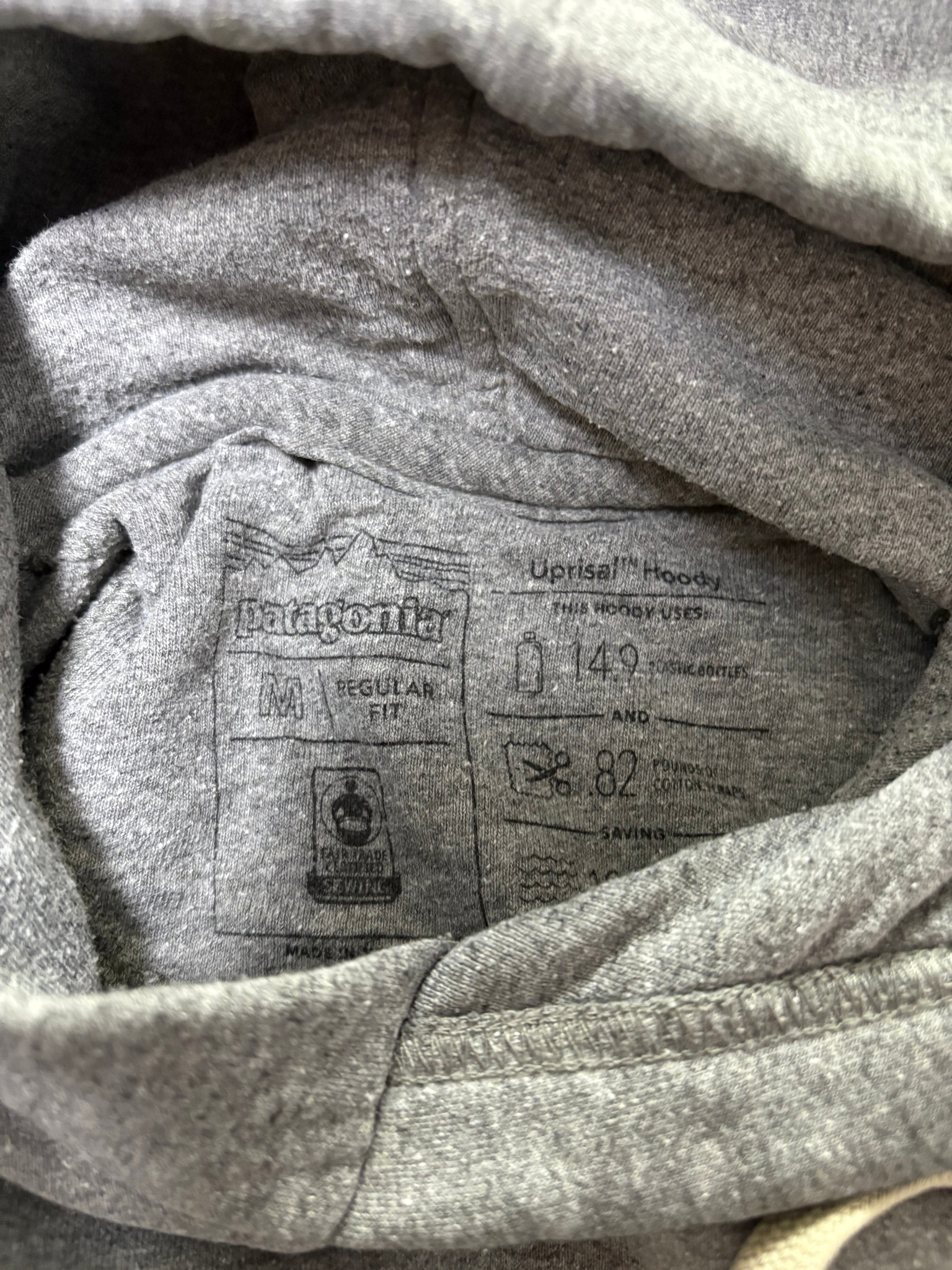 Patagonia Худи big logo, миниатюра 4