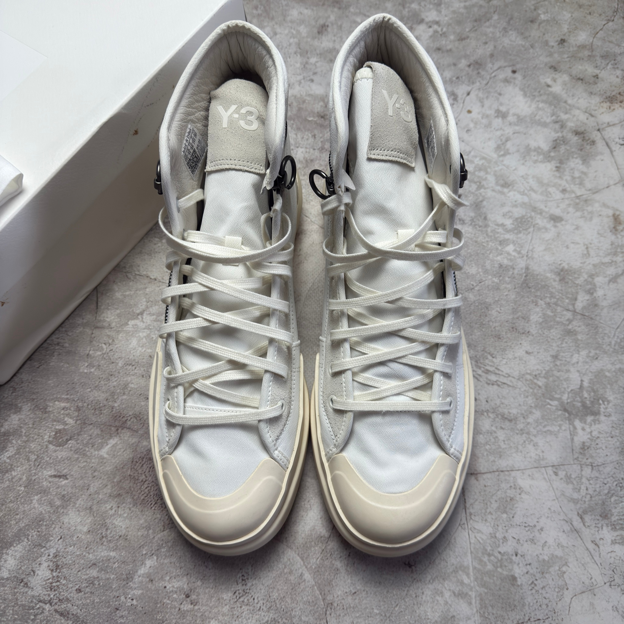 Y-3 x Adidas Yohji Yamamoto Court Zip High, миниатюра 2