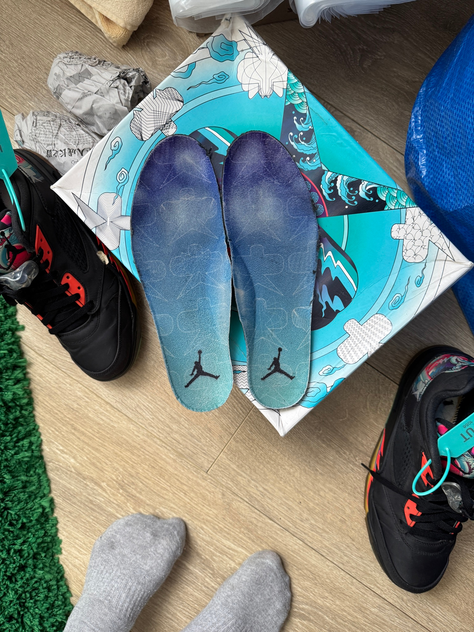 Nike Air Jordan Air Jordan 5 Retro Low "CNY" Kite, миниатюра 4