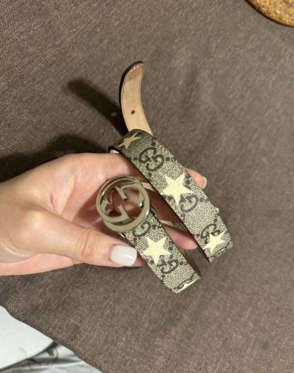 Gucci Children's GG stars belt, миниатюра 1