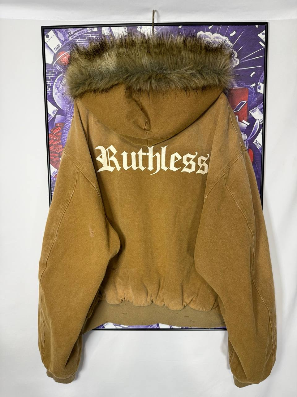 Protocol Index Detachable Fur Hooded Work Jacket, миниатюра 2