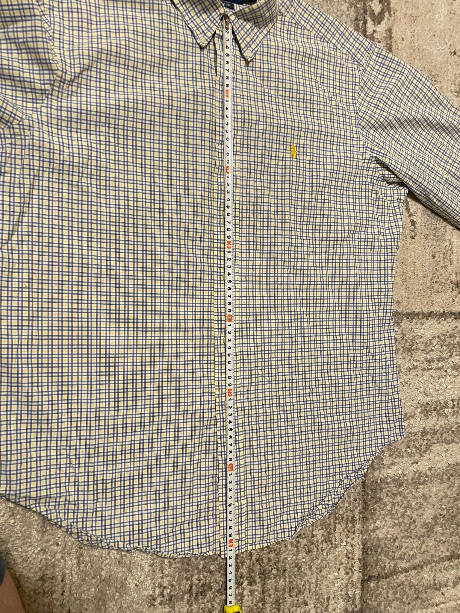 Polo Ralph Lauren Classic Fit Tattersall Oxford Shirt, миниатюра 6
