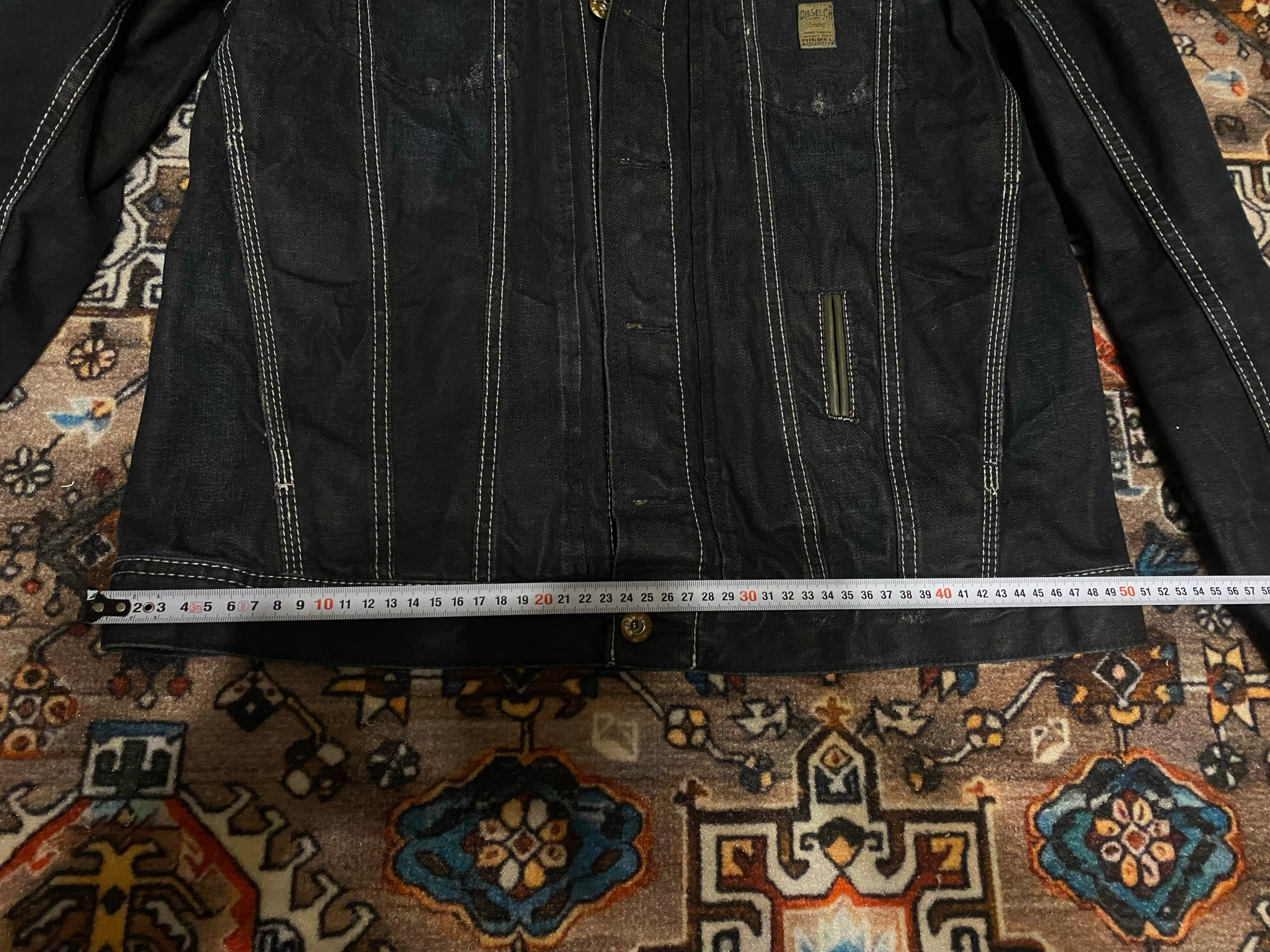 Diesel Leather Collar Jacket, миниатюра 10