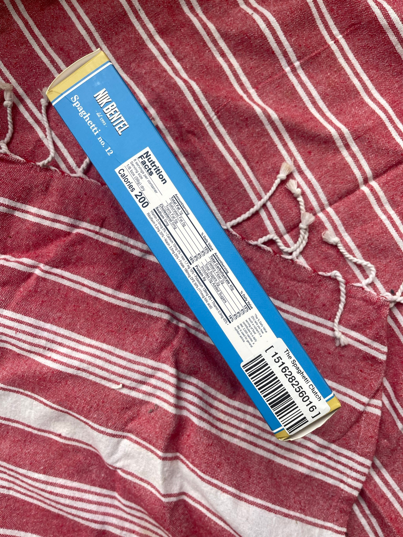 Nik Bentel Spaghetti Pasta Bag, миниатюра 8