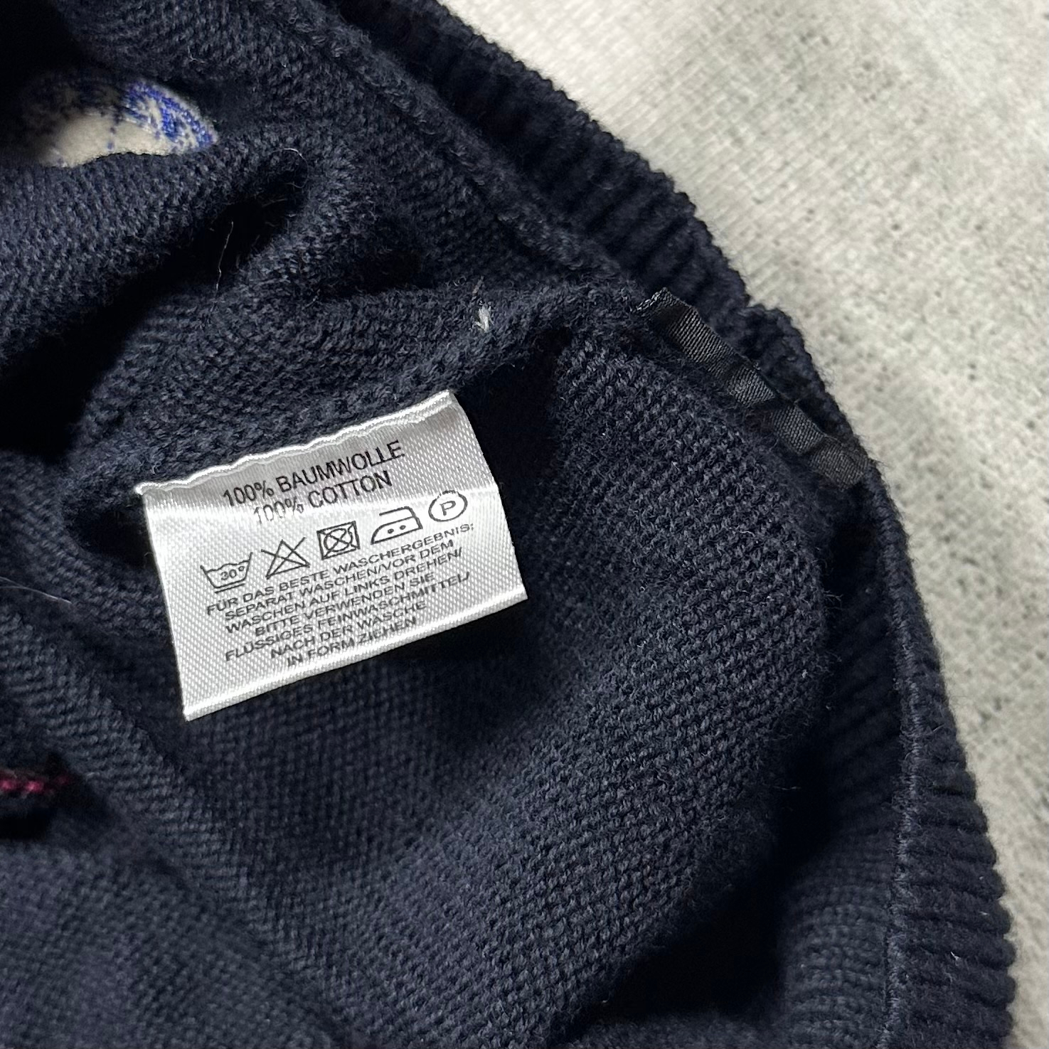 Carlo Colucci 3D knitted vintage sweater, миниатюра 6