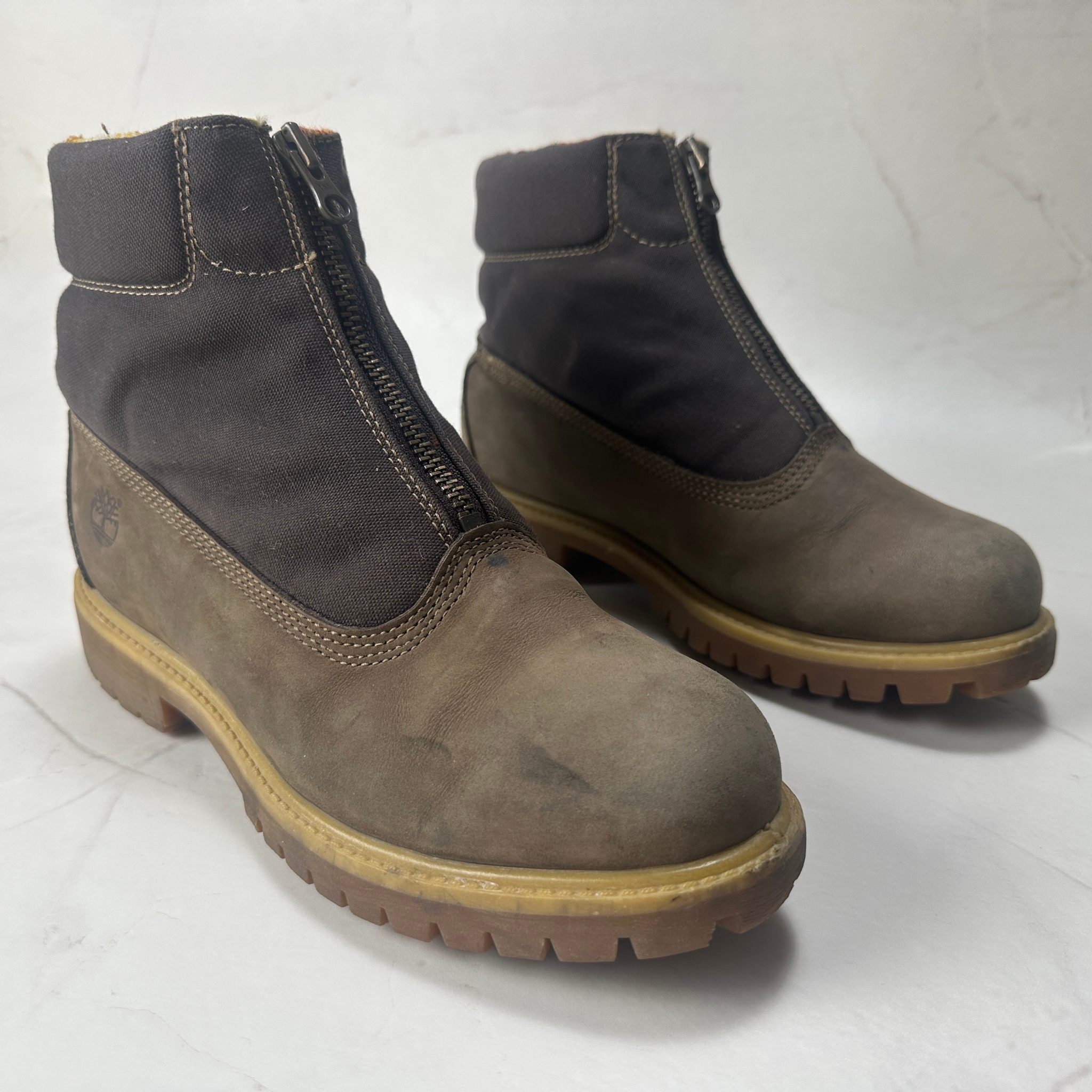 Timberland x Woolrich Zip fur boots, миниатюра 6
