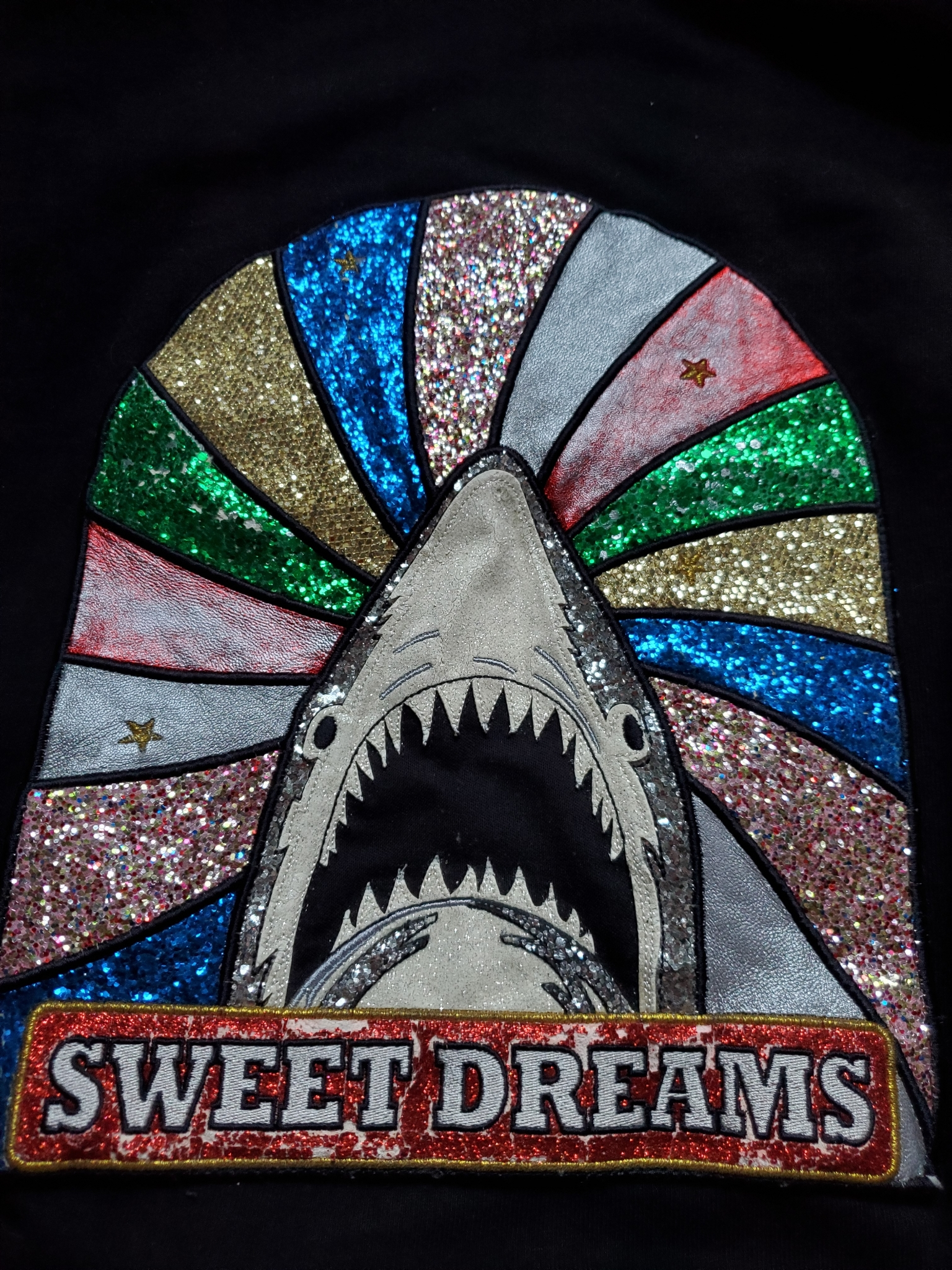 Saint Laurent Sweet Dreams Shark Hoodie (SS17), миниатюра 4