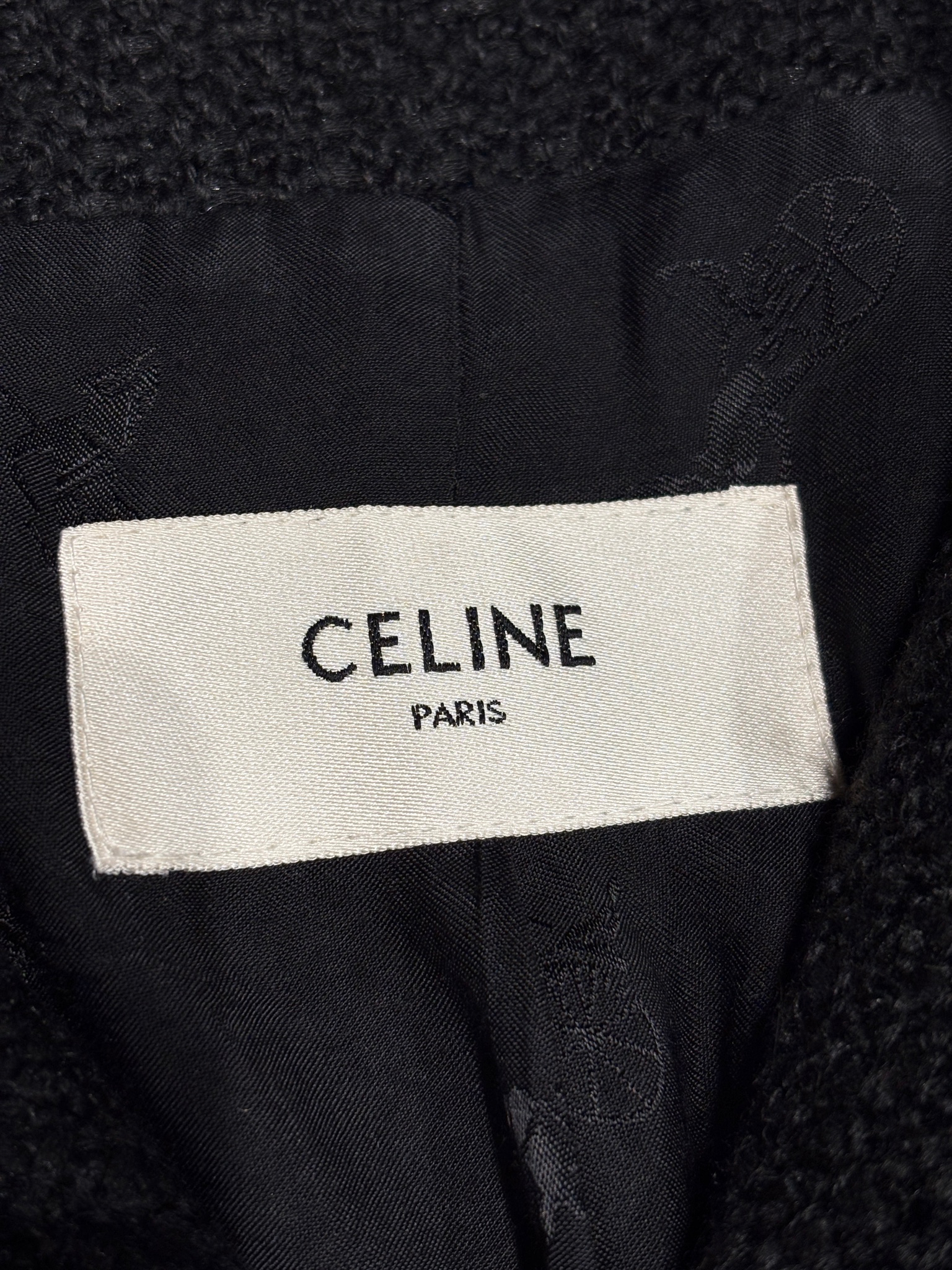 Celine Chasseur Jacket In Boucle Tweed, миниатюра 3