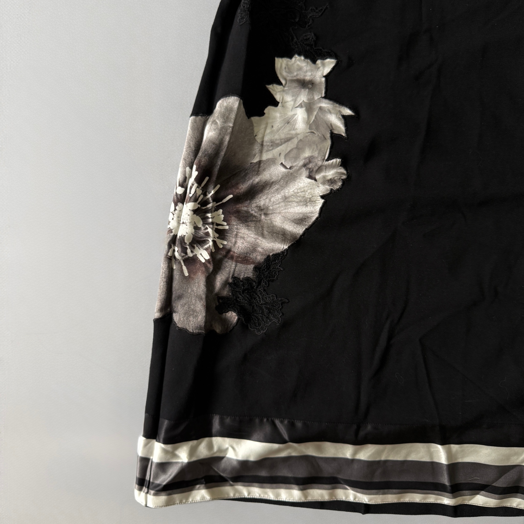 Class by Roberto Cavalli Archive Floral Embroidery Cocktail Dress, миниатюра 3
