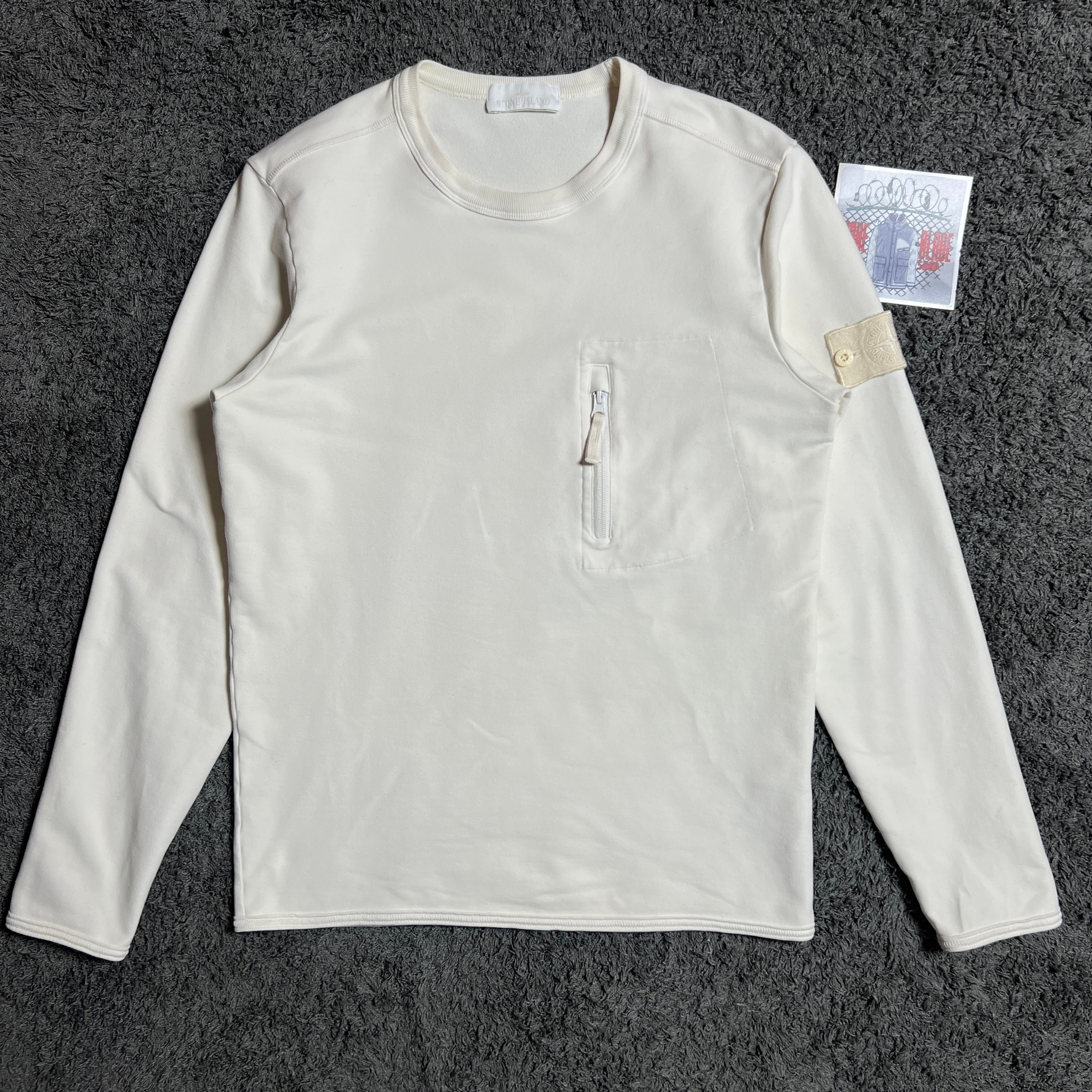 Stone Island Ghost Piece Sweatshirt, миниатюра 3