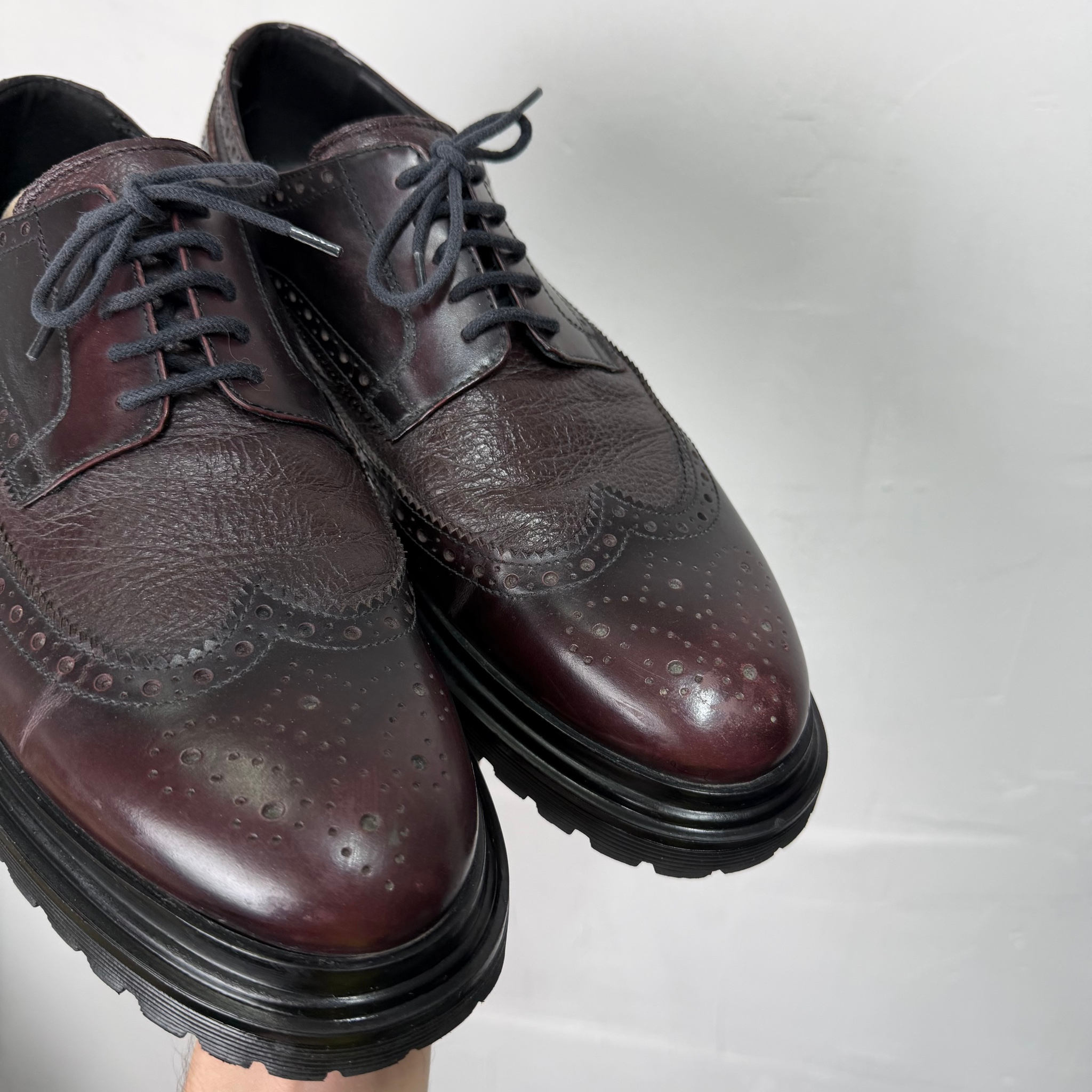 Dino Bigioni Leather Derby Boots, миниатюра 3