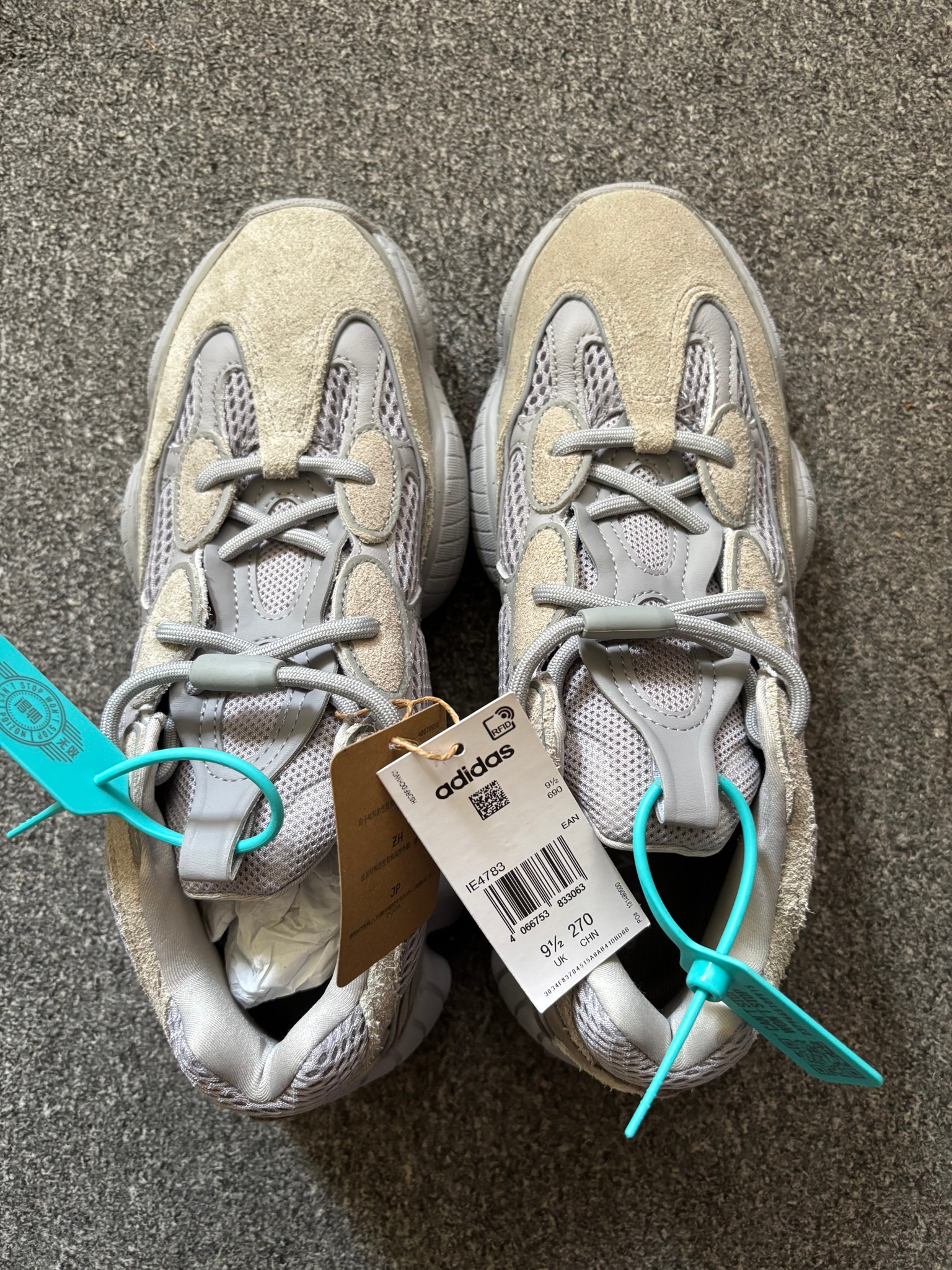 adidas x Yeezy 500 Stone Salt, миниатюра 3