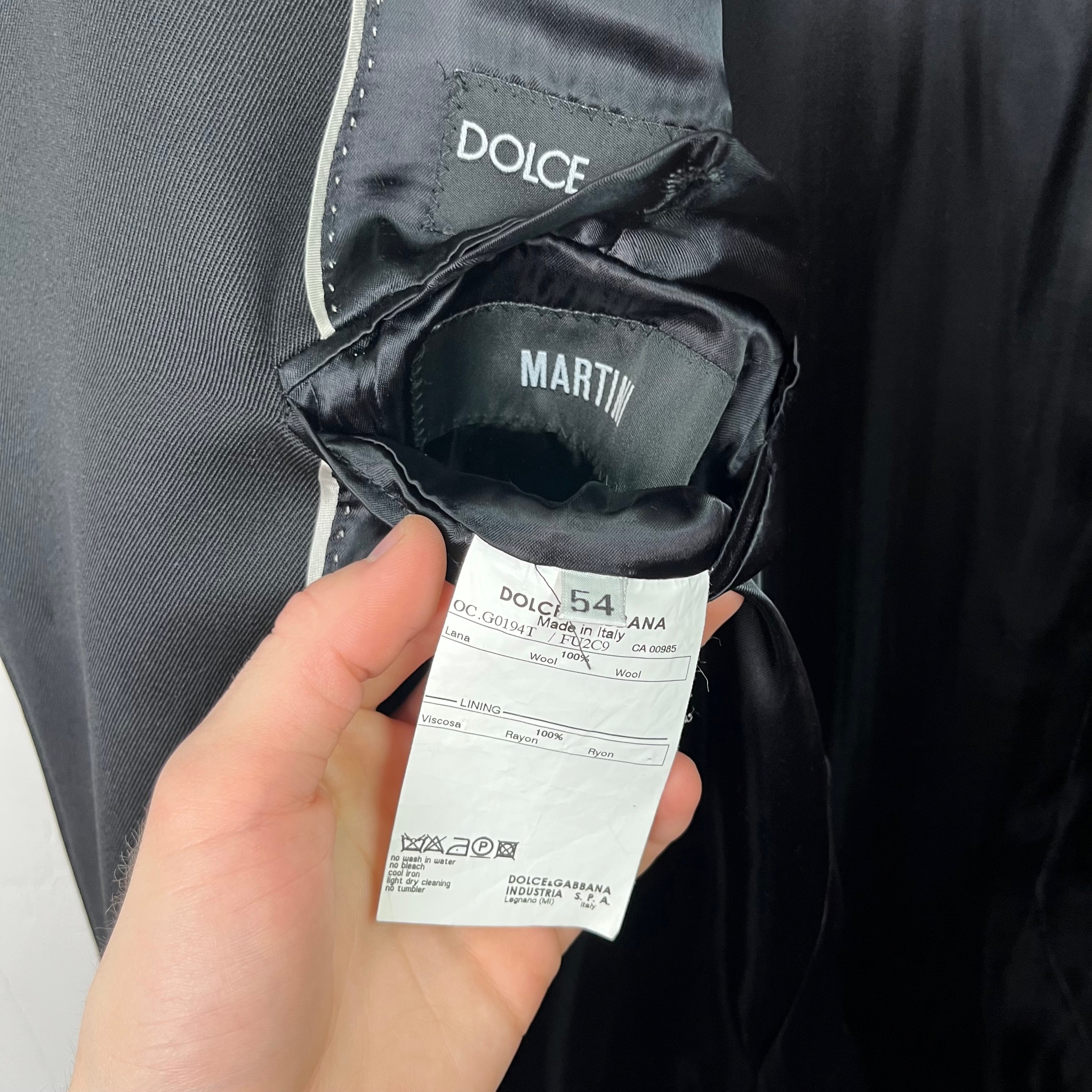 Dolce & Gabbana Martini Heavy Coat, миниатюра 9