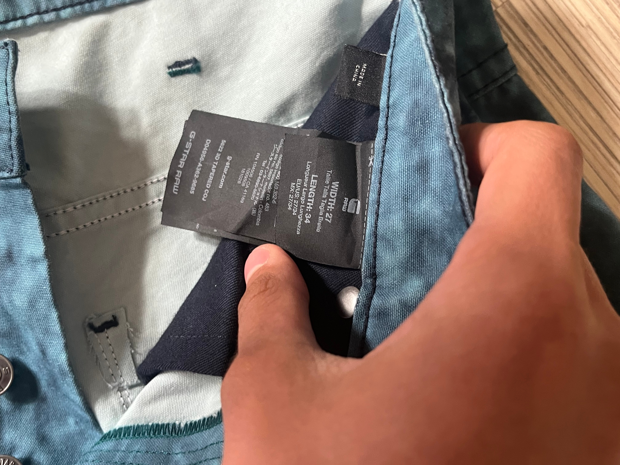 G-Star Raw x Pharrell Williams 5622 Slim Tapered, миниатюра 4