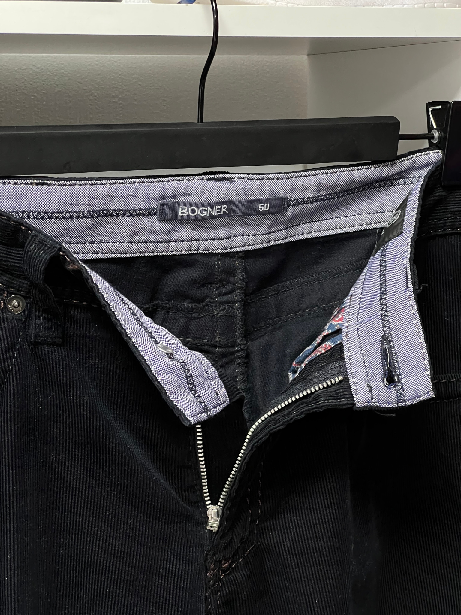 Bogner Corduroy 5-Pocket Trousers "Fade-Out Effect", миниатюра 1