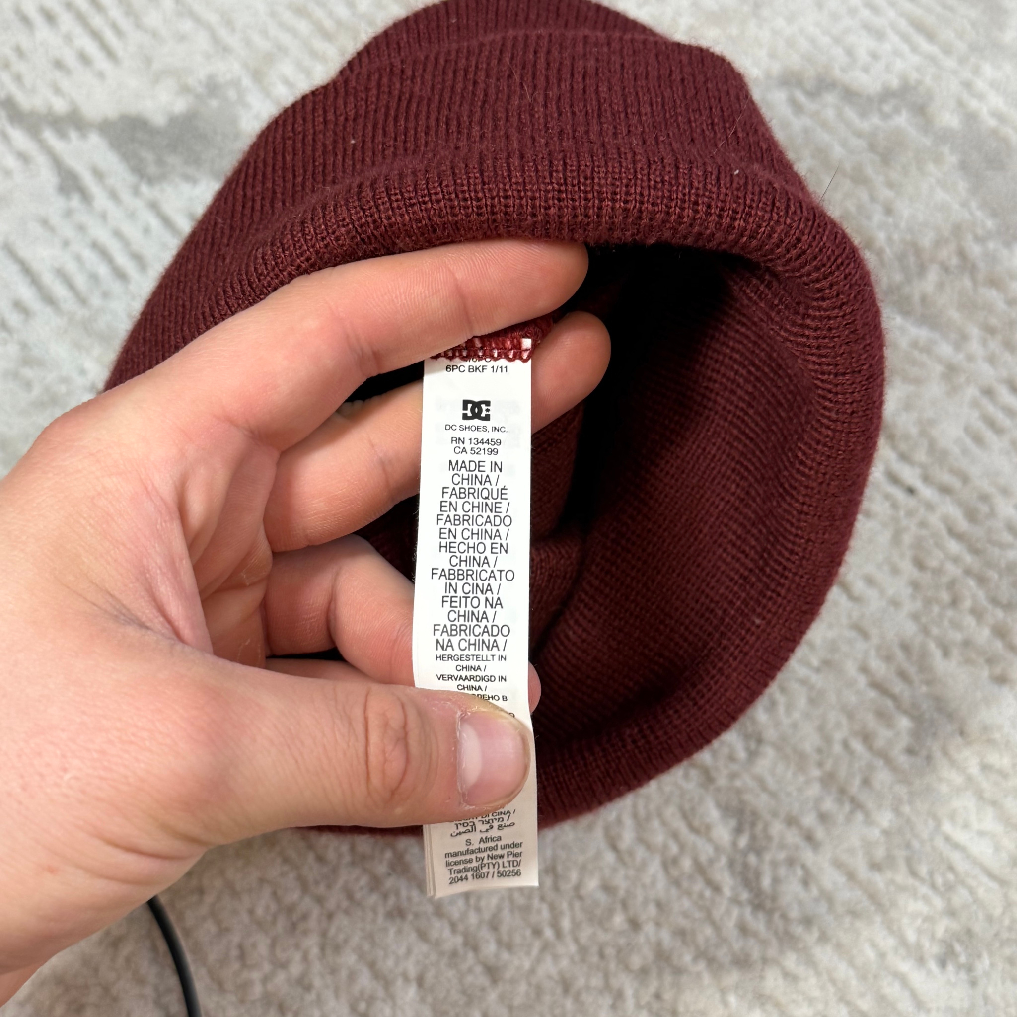 DC Shoes Max Label Hat, миниатюра 3