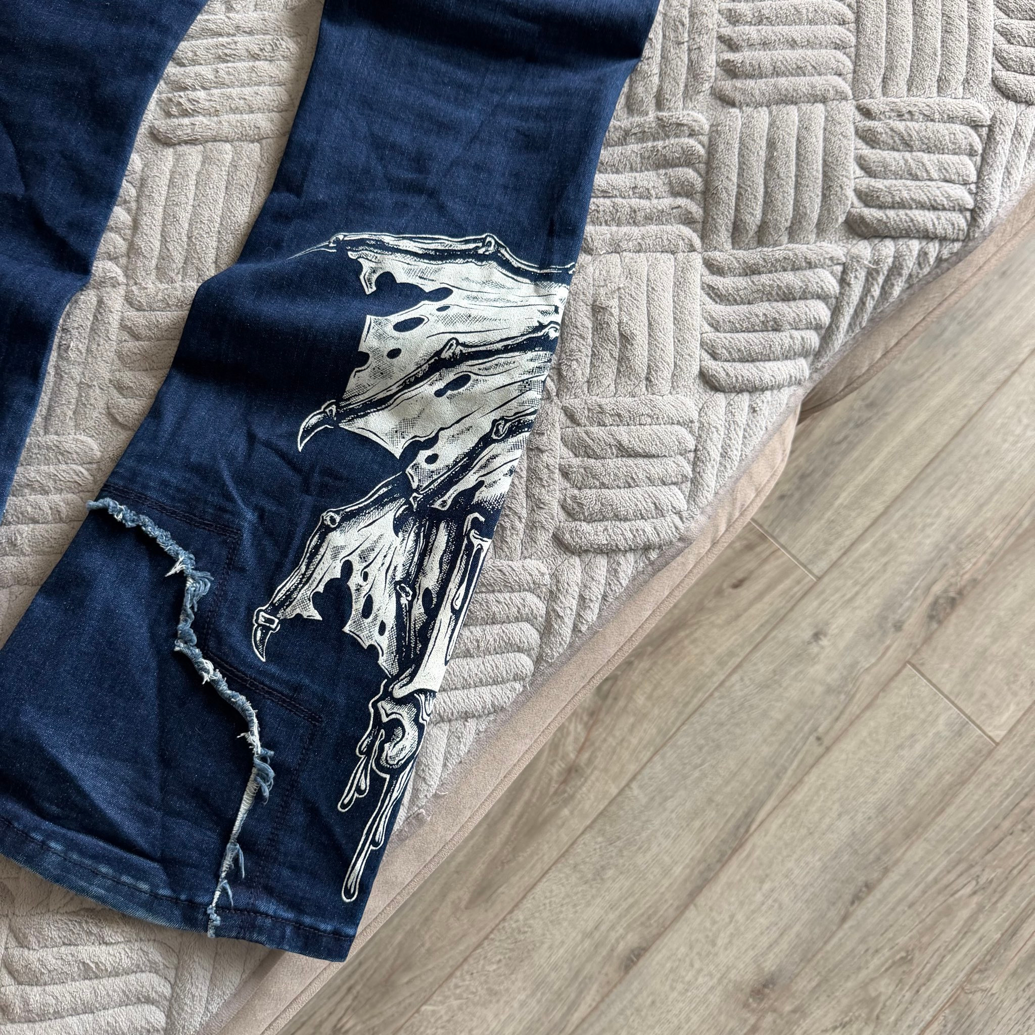 Rock Rebel Y2k Jeans Bootcut, миниатюра 8