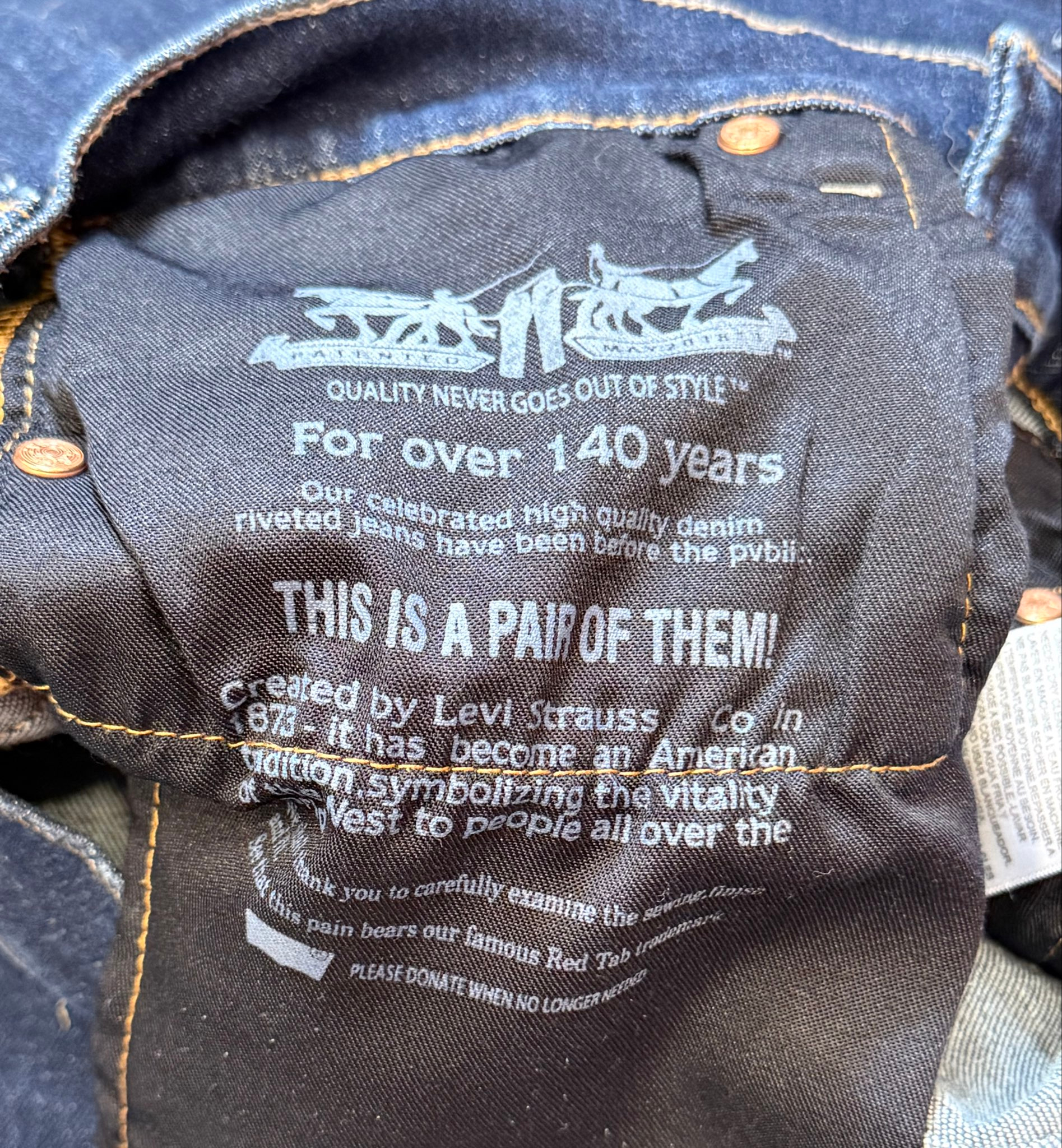 Levi's Джинсы, миниатюра 7