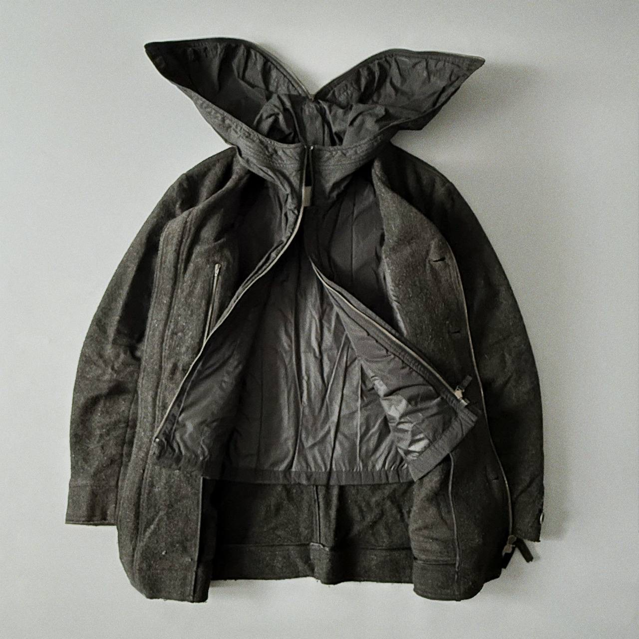 SCERVINO STREET N2B Nylon Hood Liner Vest + Coat ( Stone Island / CP Company Style ), миниатюра 2