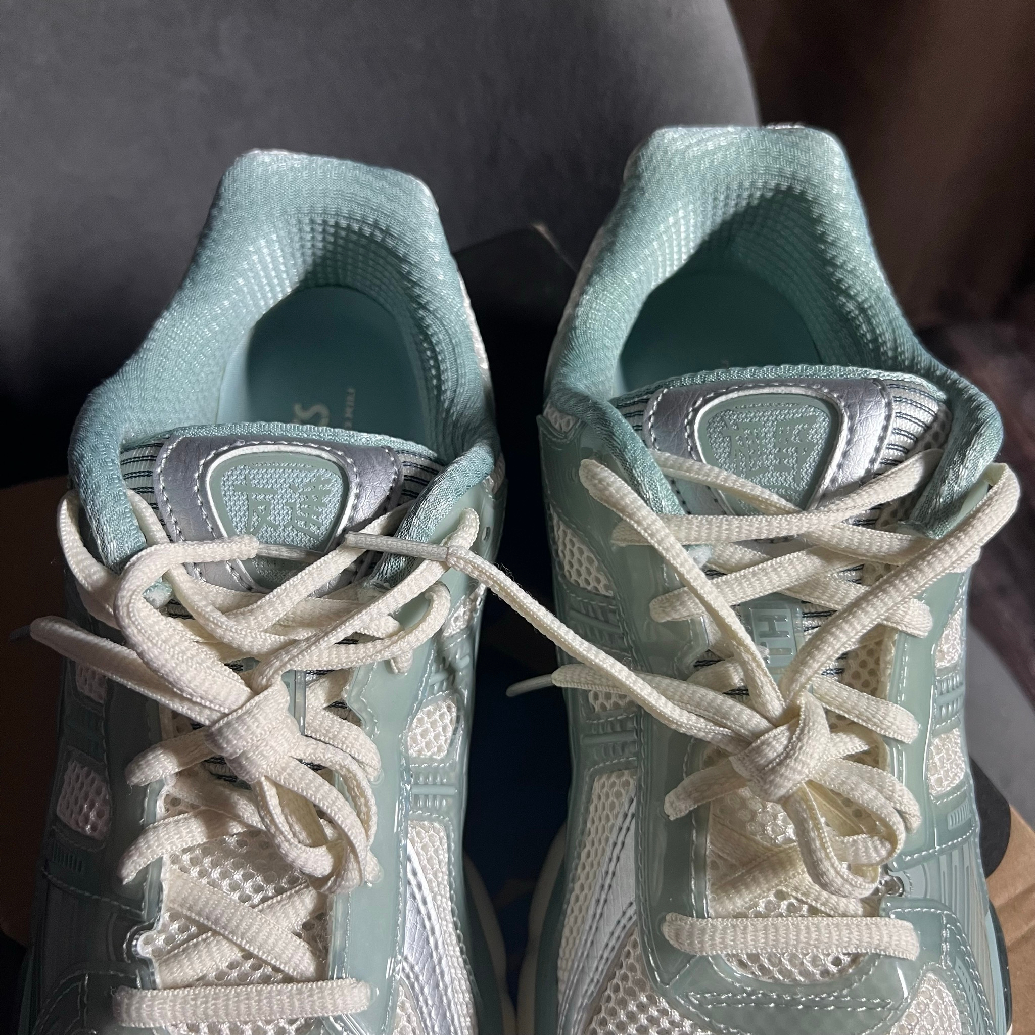 Asics x Kith Gel Kayano 12.1 Cream Sage, миниатюра 5