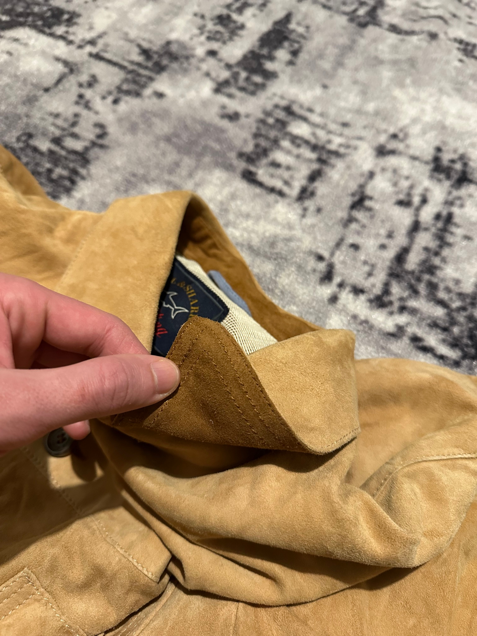 Paul&Shark Suede Sand Jacket, миниатюра 8