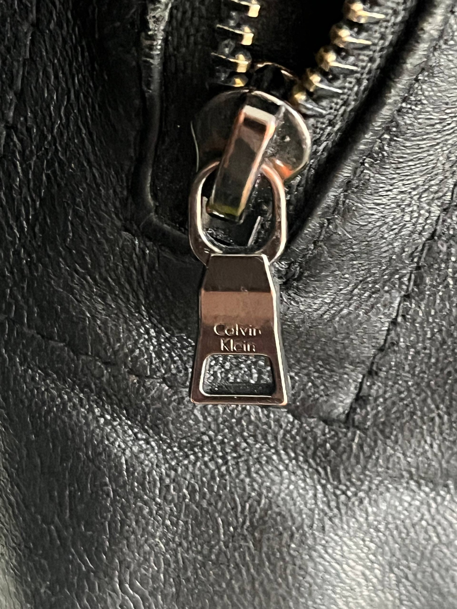 Calvin Klein Кожаная куртка, миниатюра 10