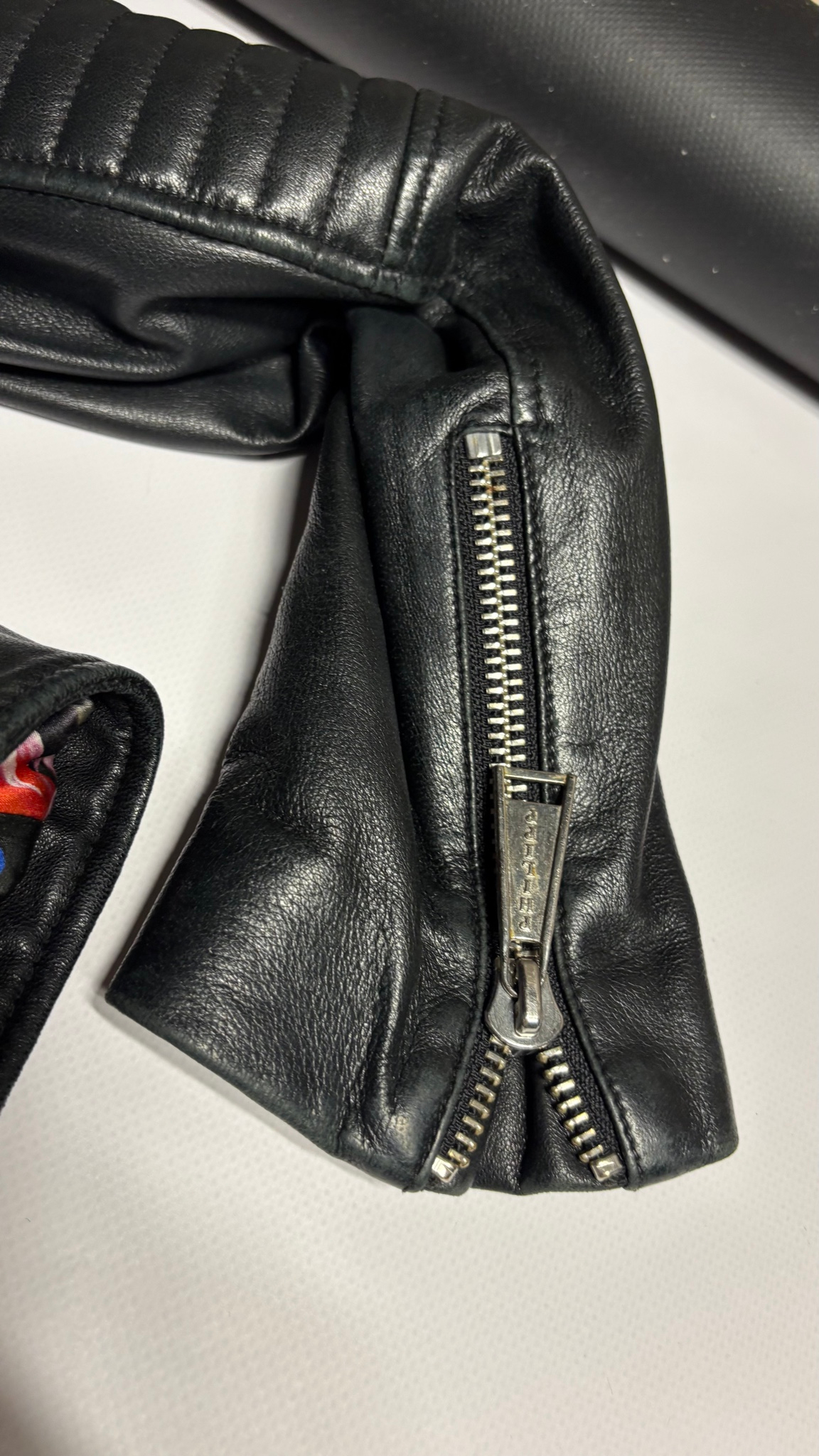 Philipp Plein кожанная куртка, миниатюра 16