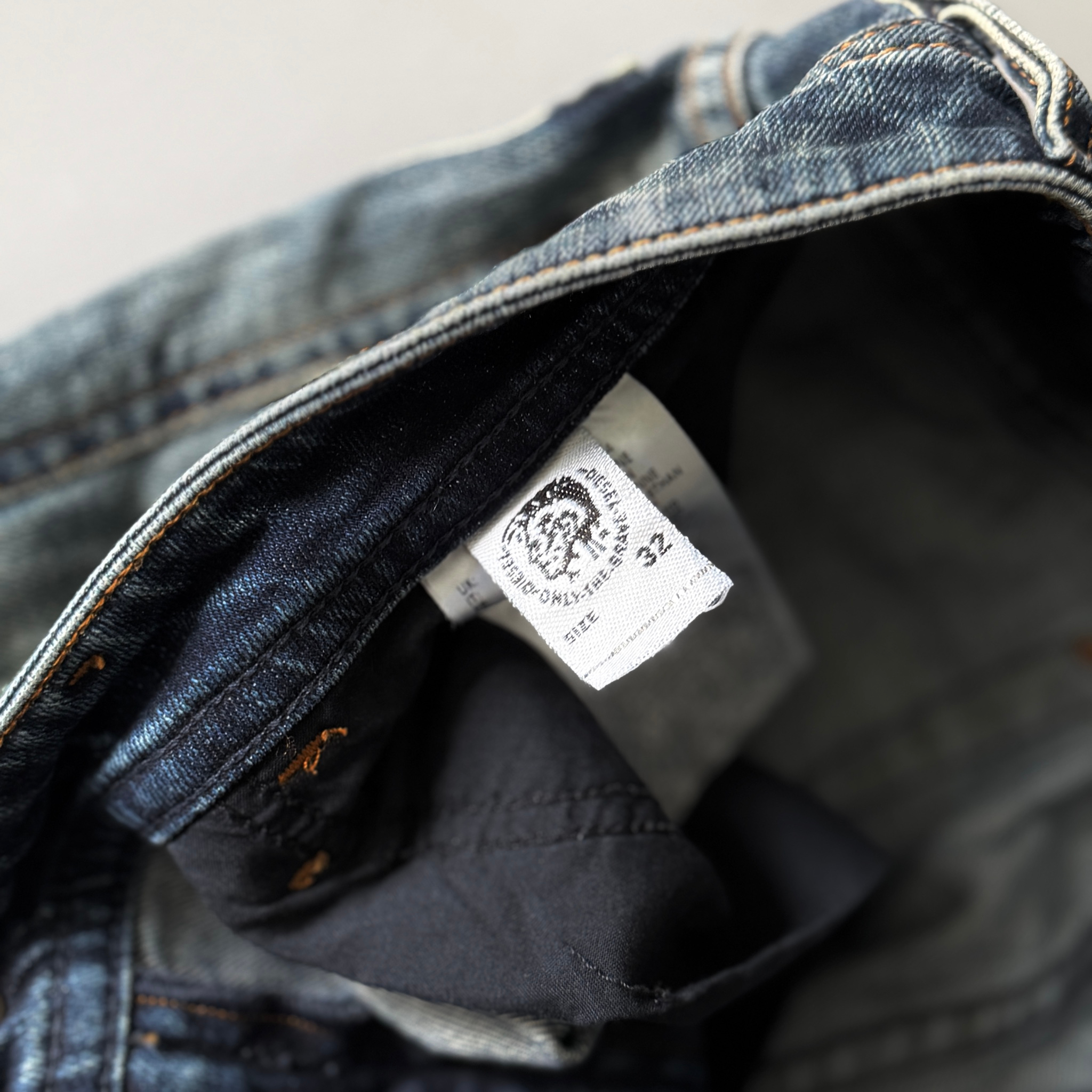 Diesel Thommer distressed slim jeans, миниатюра 6