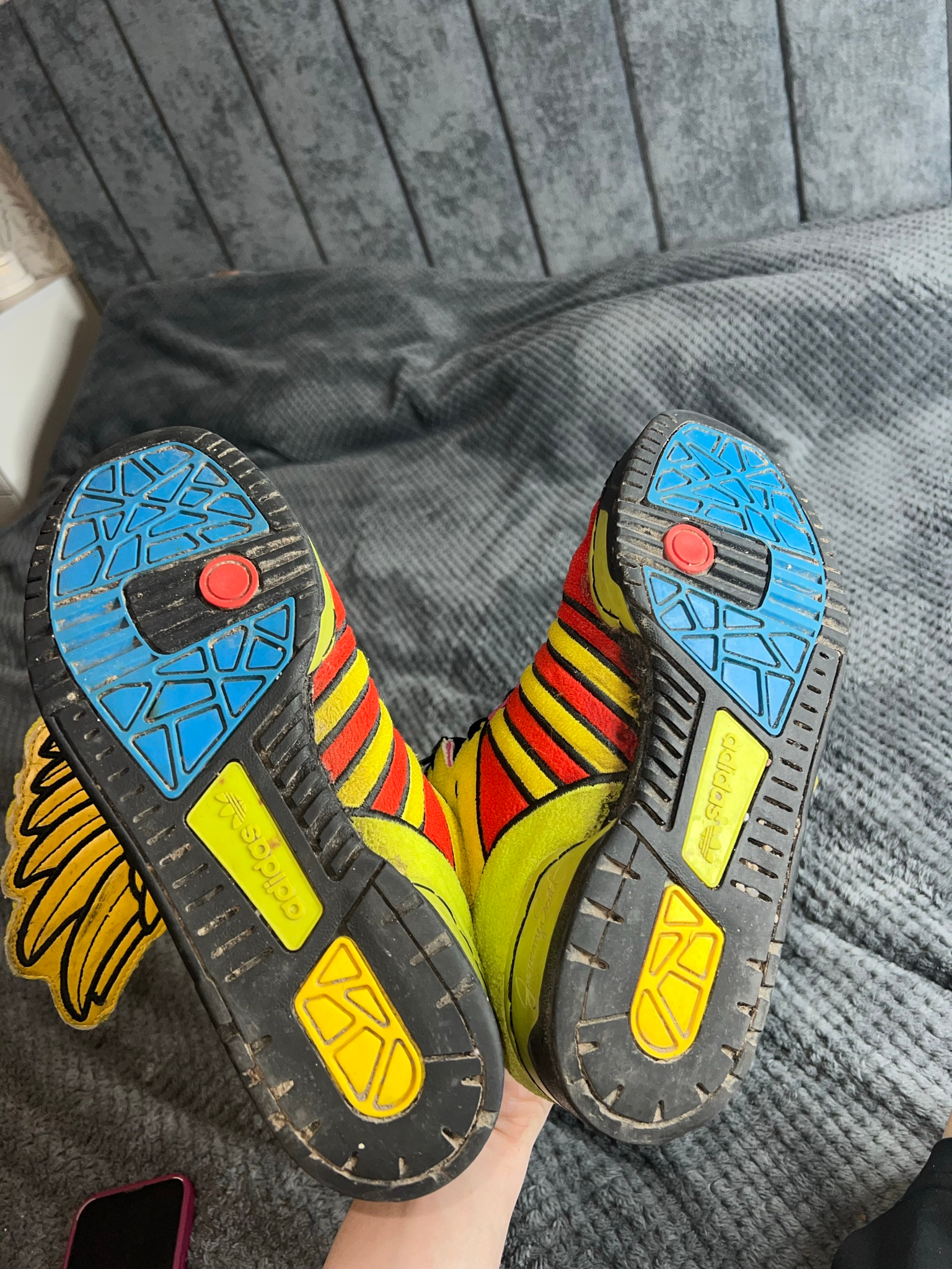 Adidas x Jeremy Scott vings 1.0 rainbow, миниатюра 4