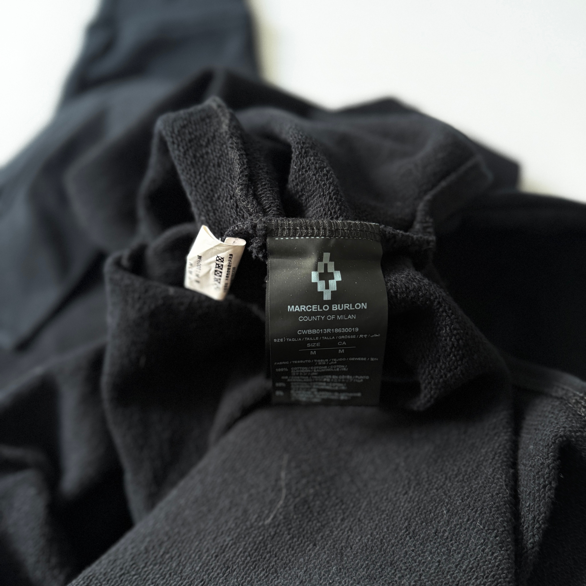 Marcelo Burlon Color Wing Poncho Hoodie, миниатюра 9