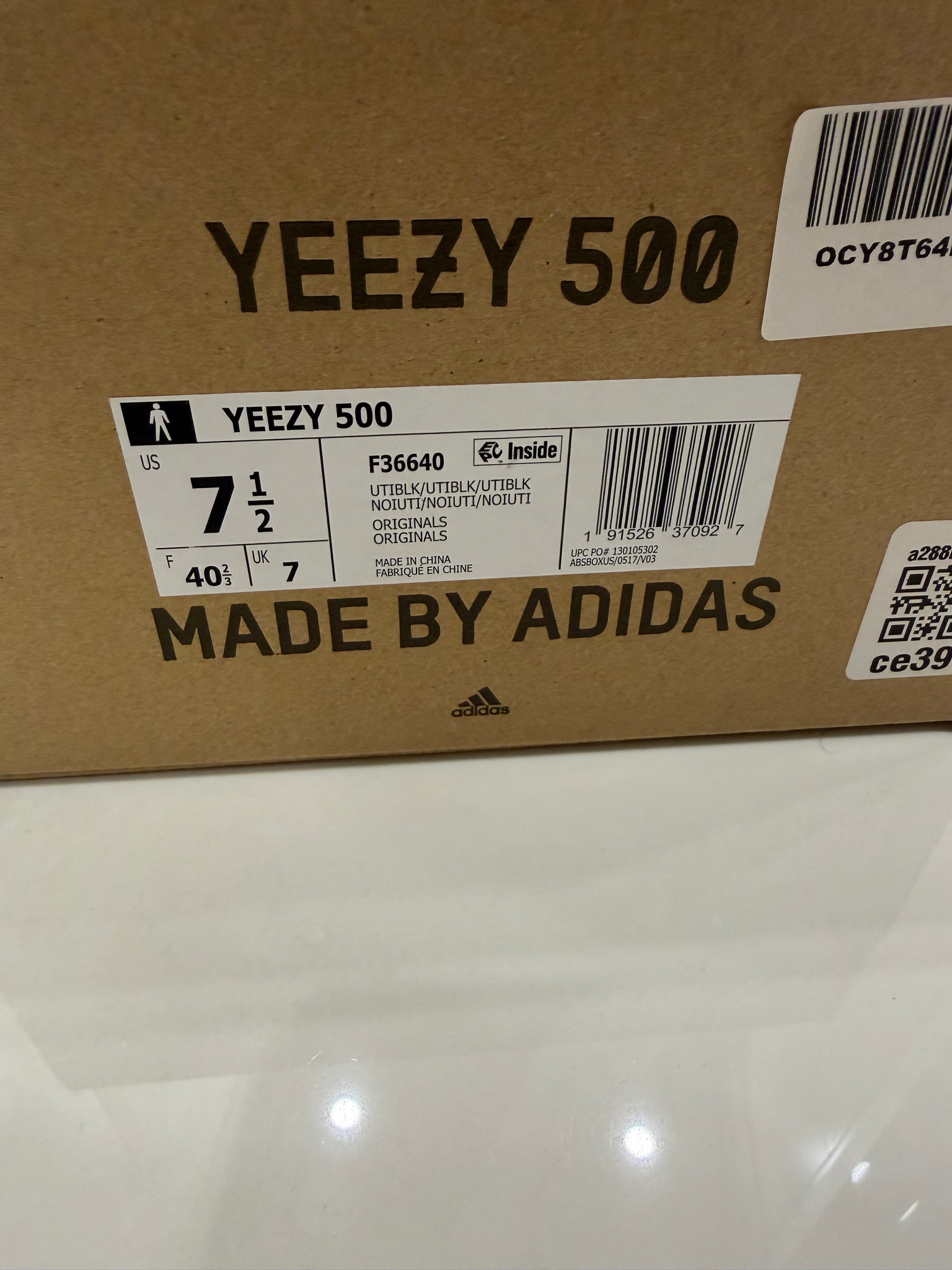 Adidas x Yeezy 500 Utility Black, миниатюра 6