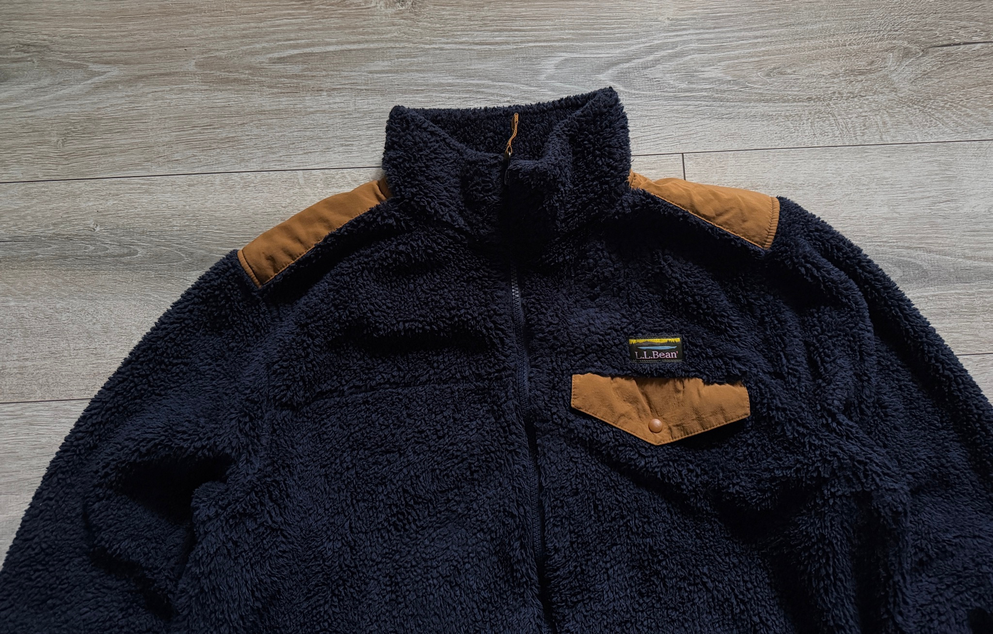 L.L.Bean Montain Pile Fleece Jacket Sherpa, миниатюра 4