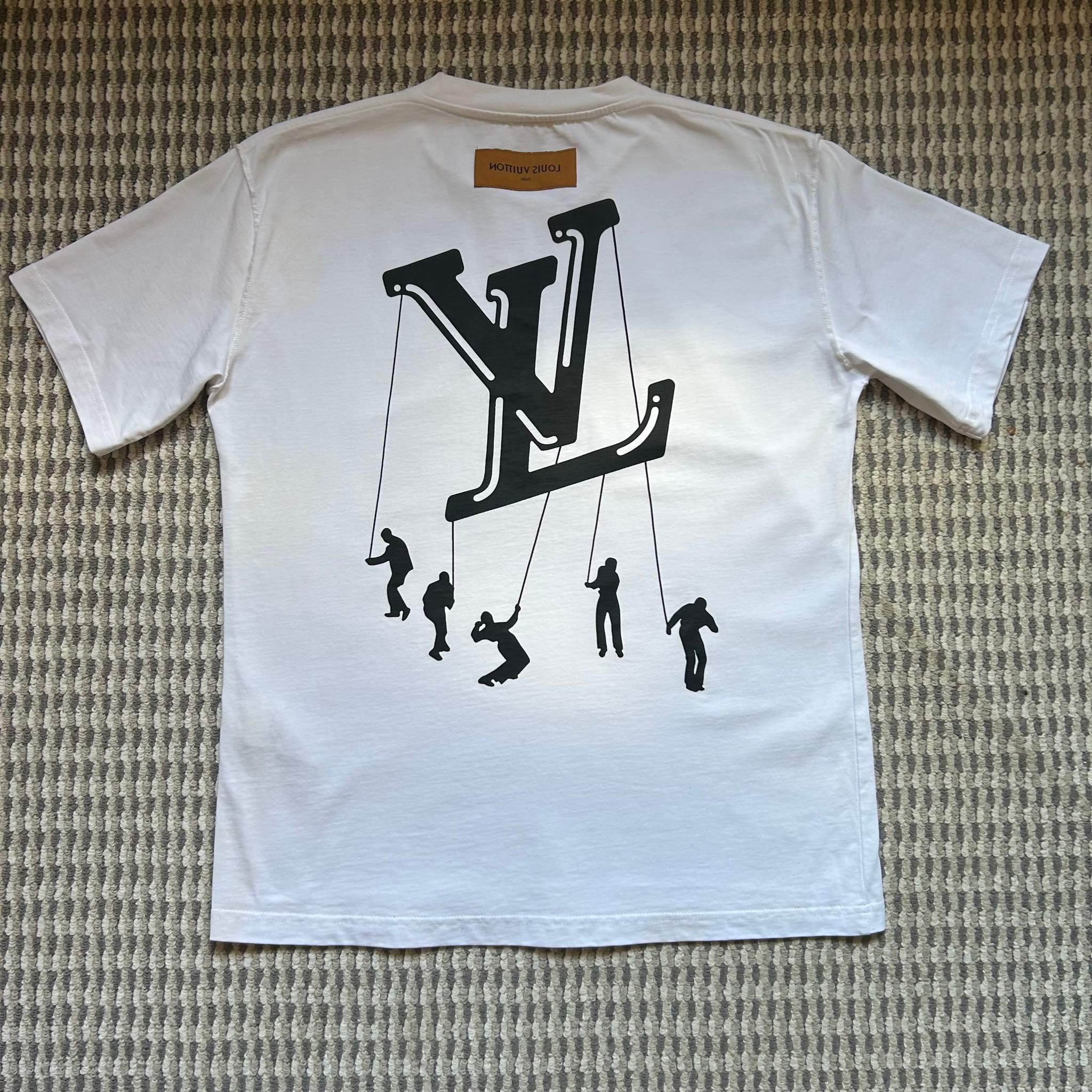 Louis Vuitton x Off White Floating LV Tee, миниатюра 1