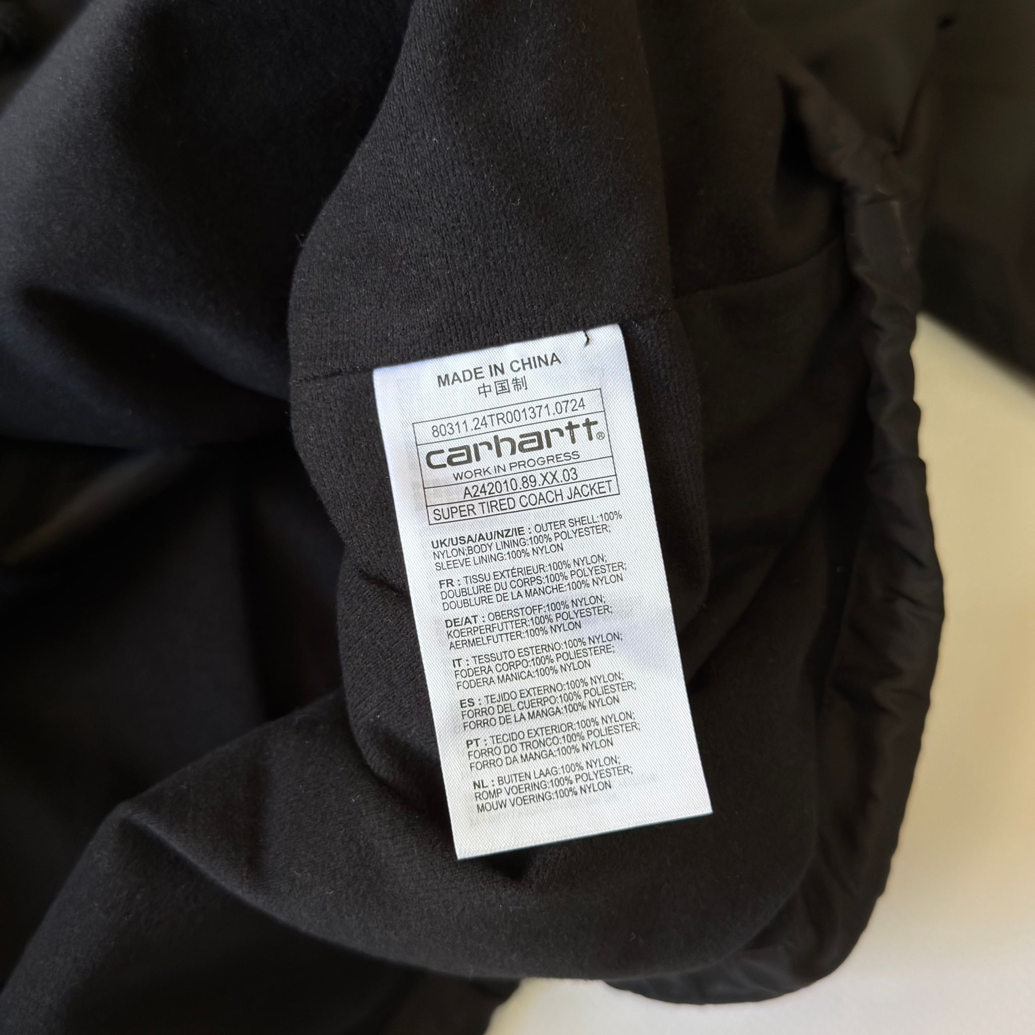 Carhartt WIP Super Tired Coach Jacket, миниатюра 6