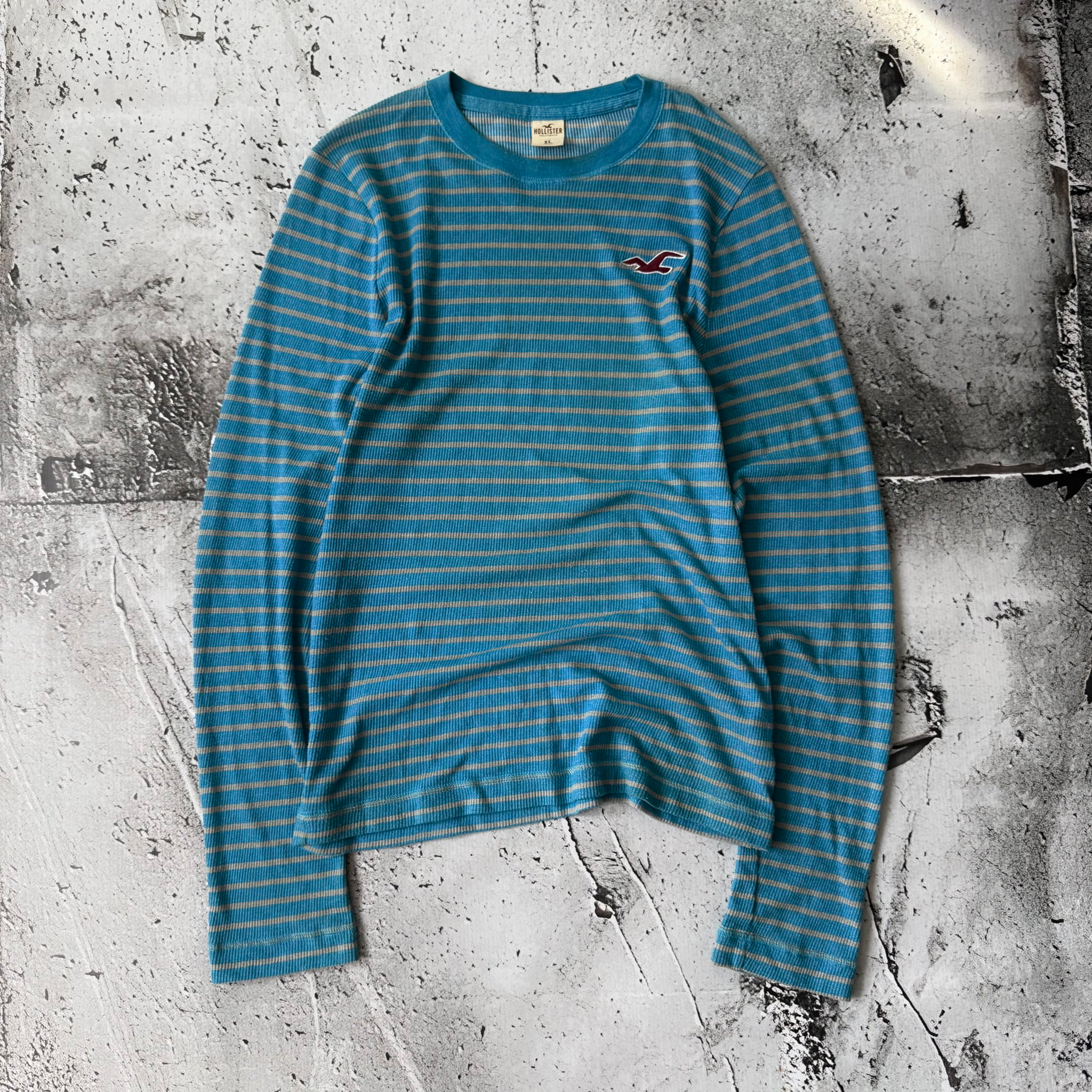 Hollister 2000s Vintage Striped Long Sleeve, миниатюра 1