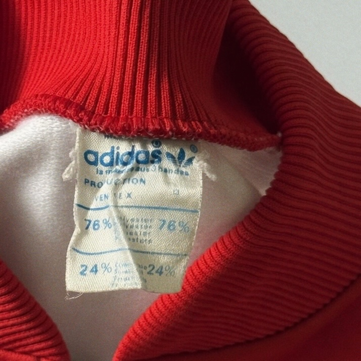 Adidas 1970s Vintage ADIDAS CISA. CERDISA A.S.MONACO SHORT SLEEVE JACKET, миниатюра 5