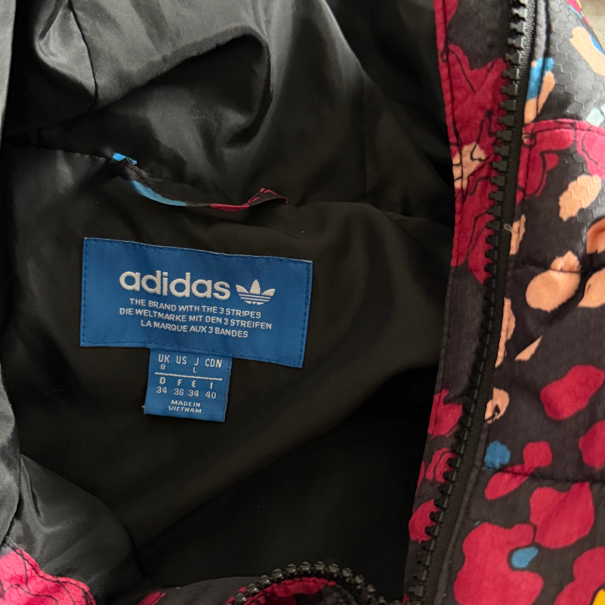 Adidas Jacket Flowers y2k bimbo, миниатюра 11