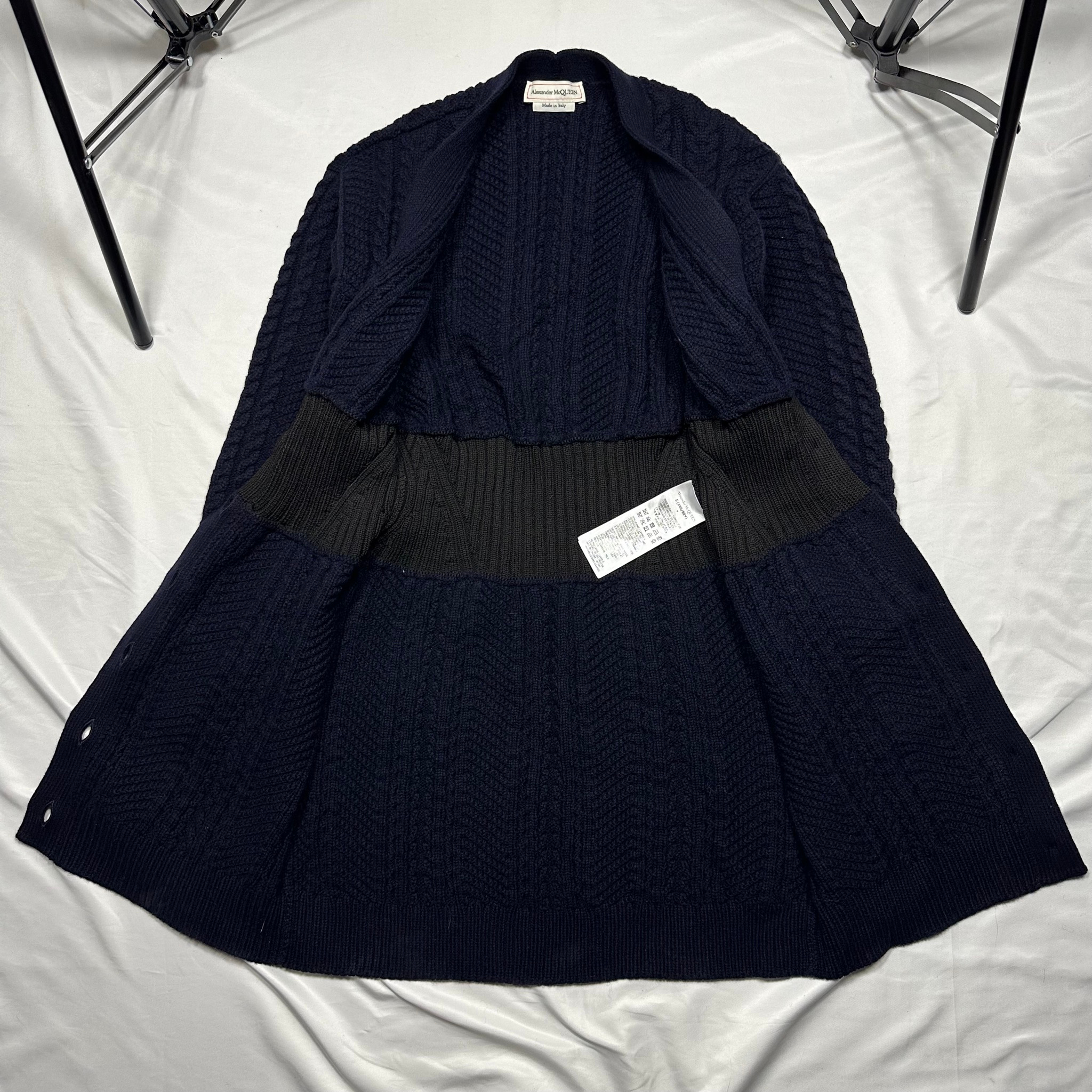 Alexander McQueen SS21/FW21 Sarah Burton, cable-knit knitwear, миниатюра 6