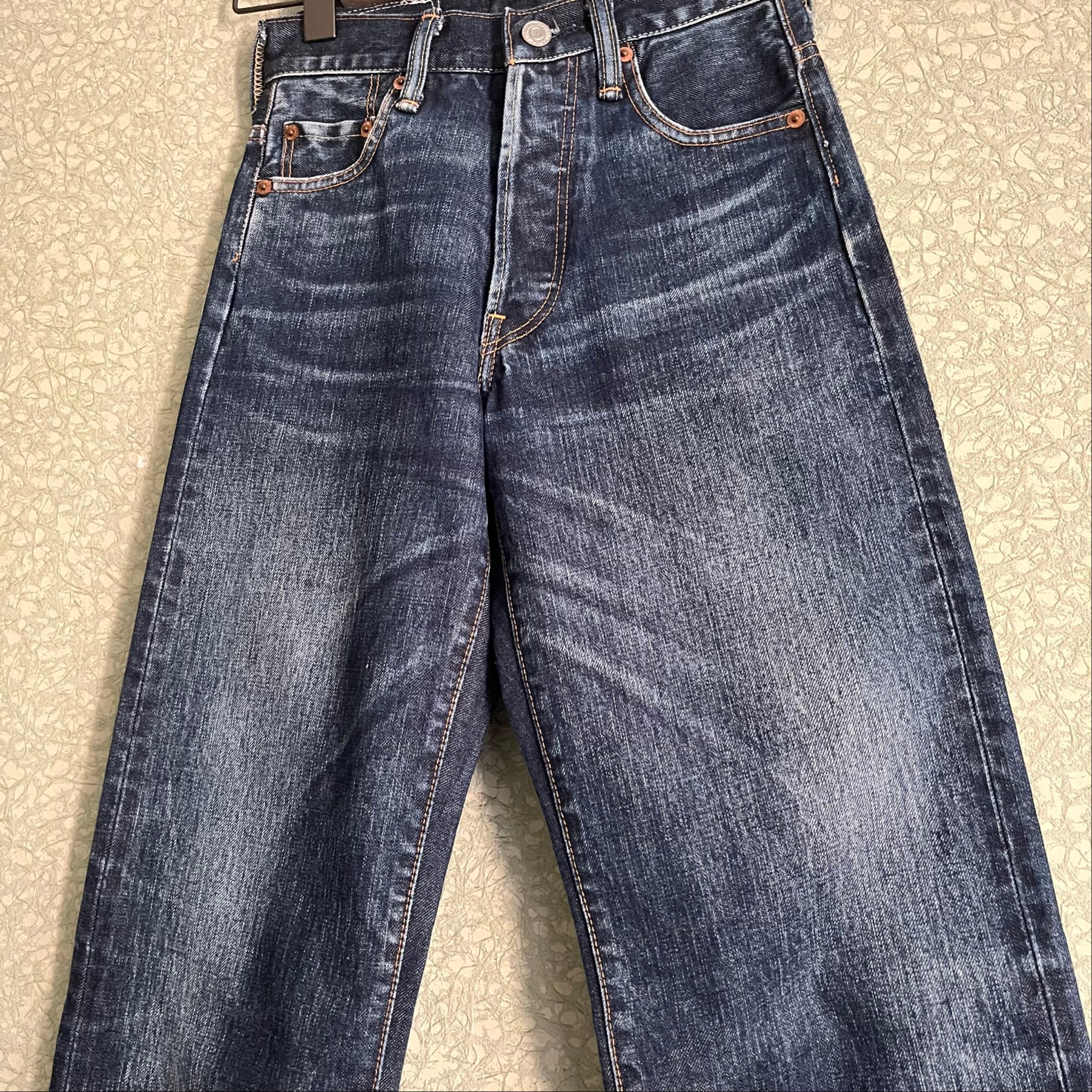 Y-3 SS04 Double 3-Stripe Spotted Horse Jeans, миниатюра 6