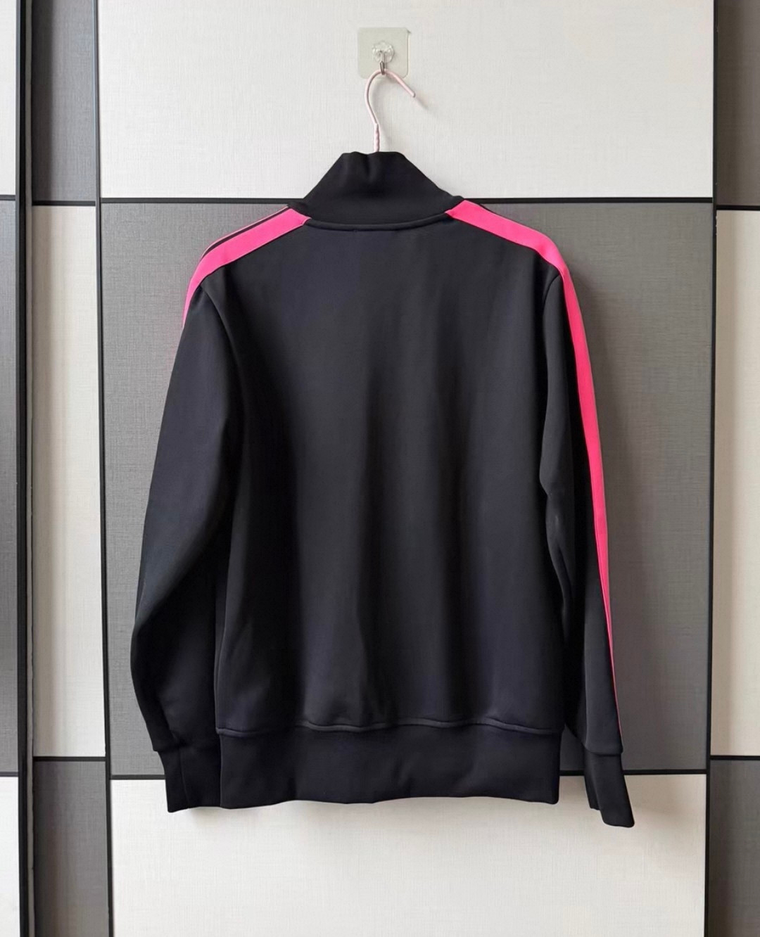 Palm Angels Black Pink Track Jacket, миниатюра 2