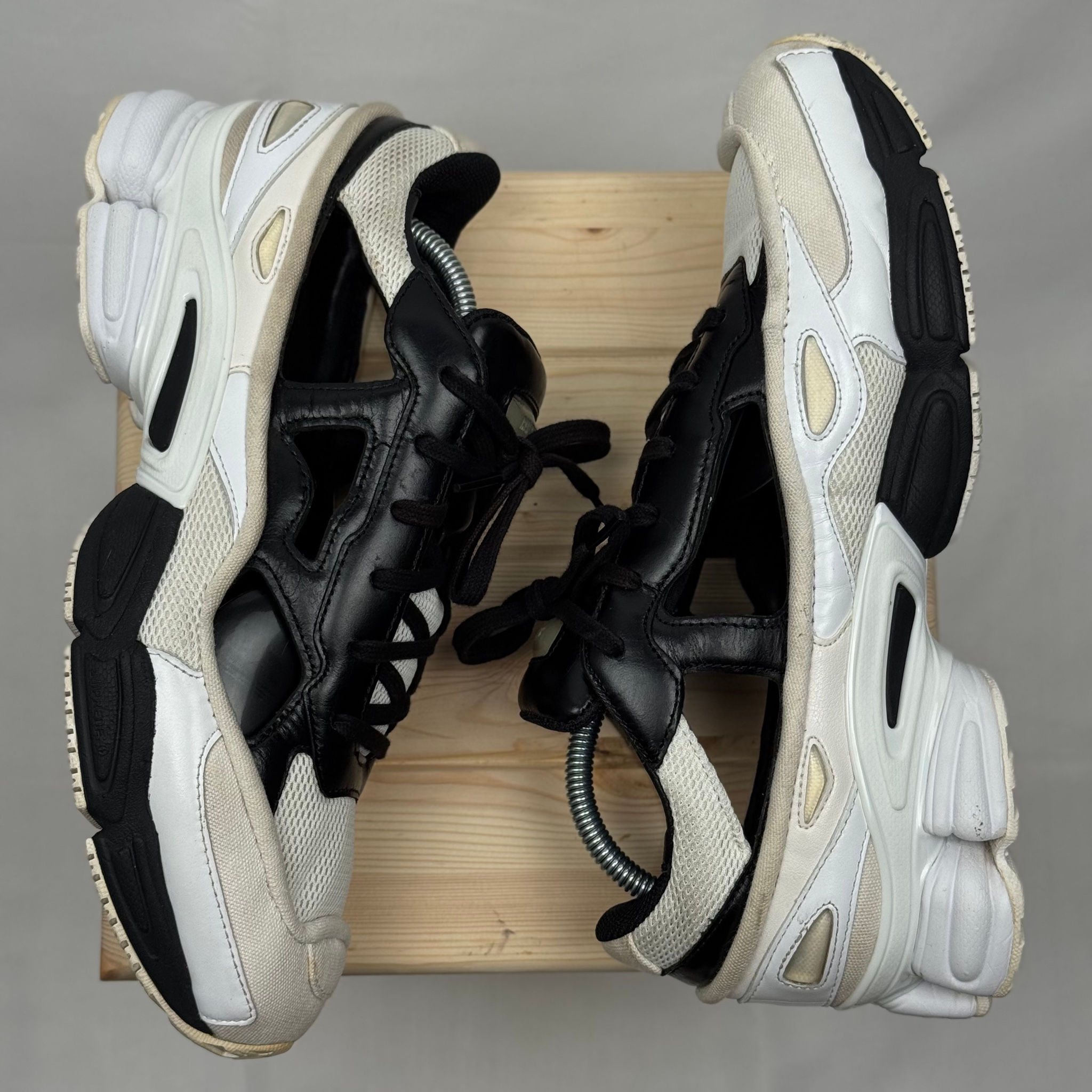 Adidas x Raf Simons Replicant Black White, миниатюра 5