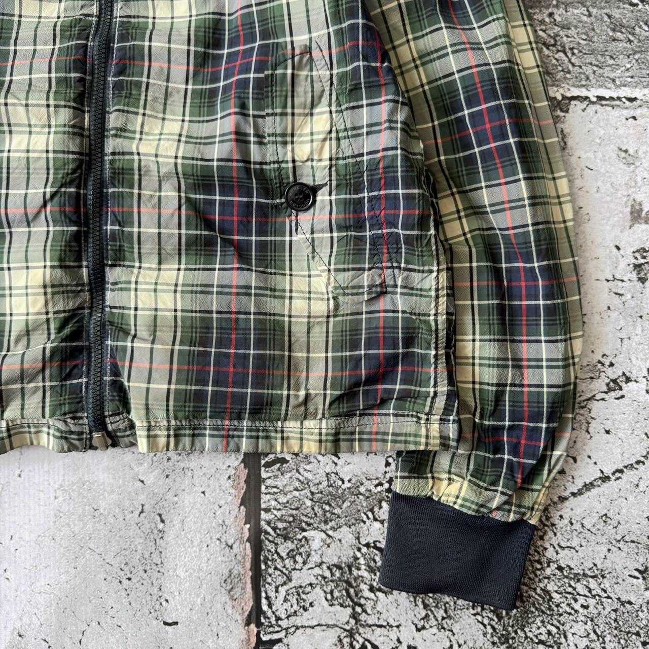 Moncler 2000s Vintage Reversible Plaid Harrington Jacket, миниатюра 8