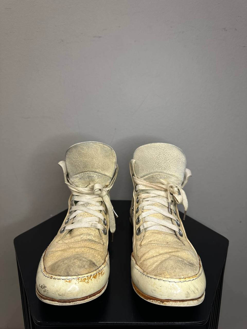 A1923 A Diciannoveventitre  Reverse Calfskin Shoes, миниатюра 1