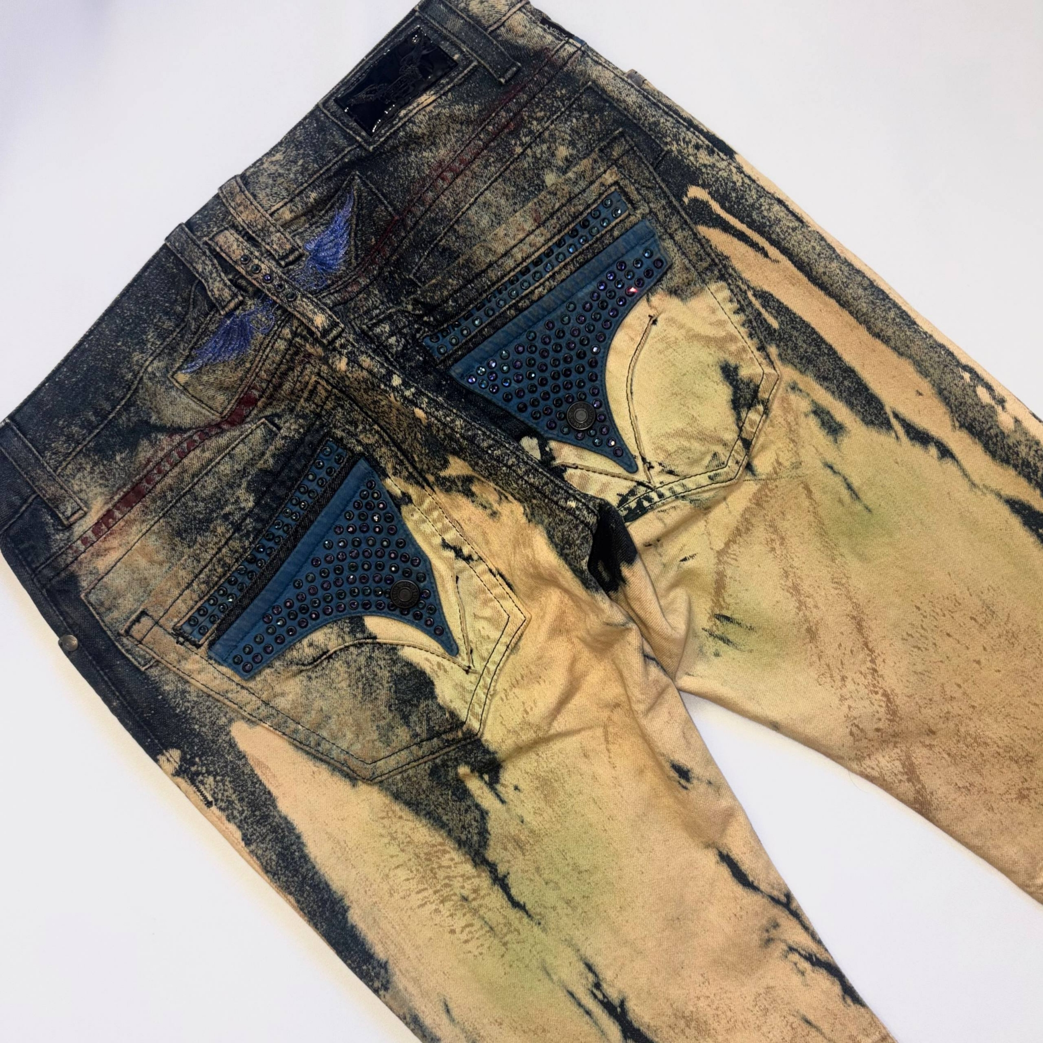 Robin's Jean mini flap graffiti wash, миниатюра 3